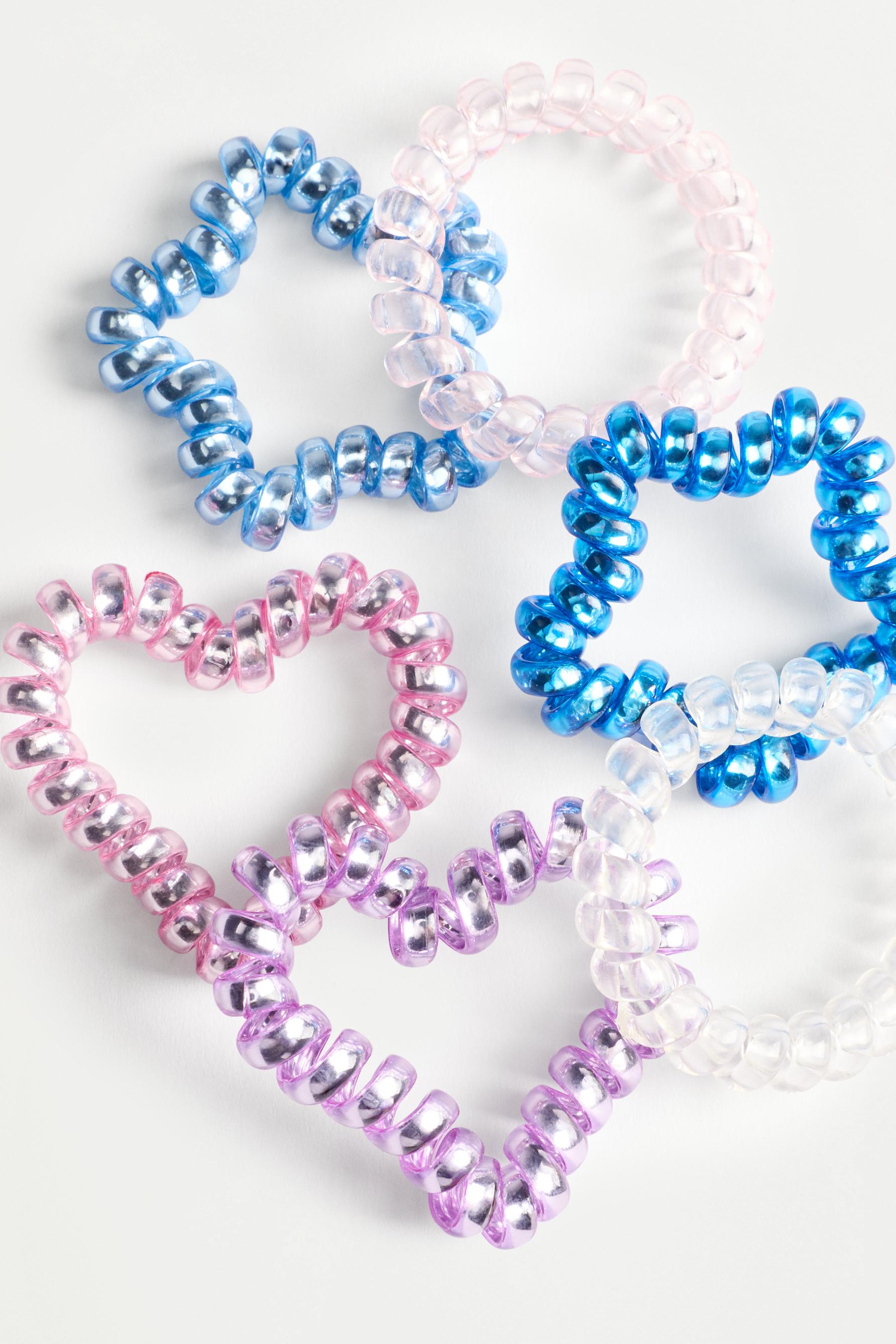 Coil Hair Ties (6-Pack) — VARIOUS