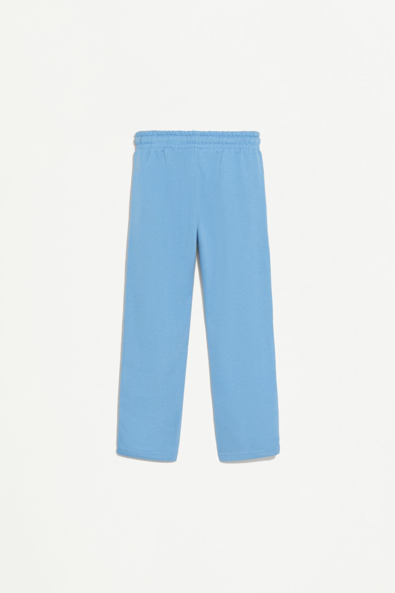 Pack of 4 plain plush trousers — PALE GREY