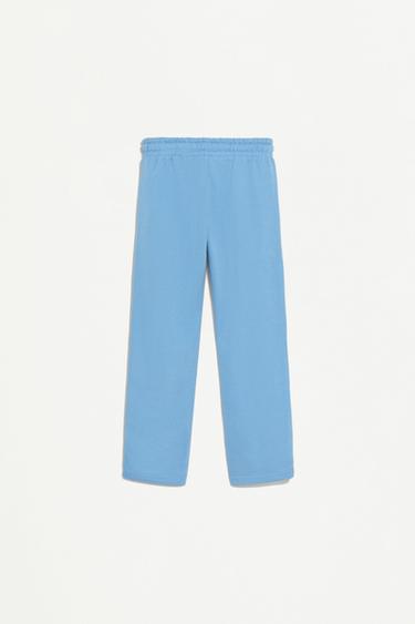 Pack of 4 plain plush trousers — PALE GREY 7