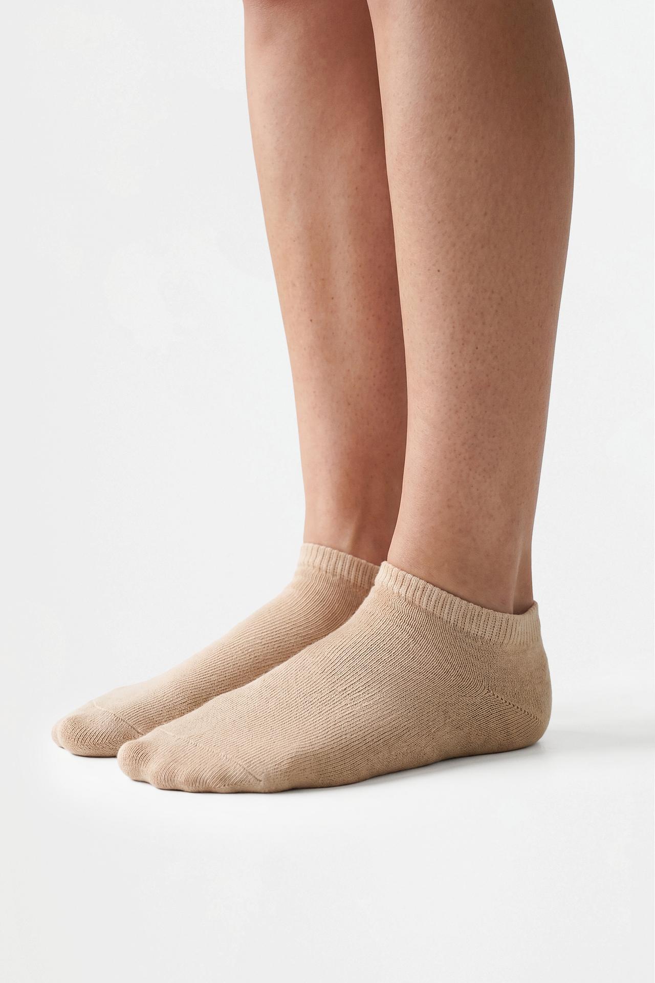 Plain ankle socks (Pack 10) — LILAC