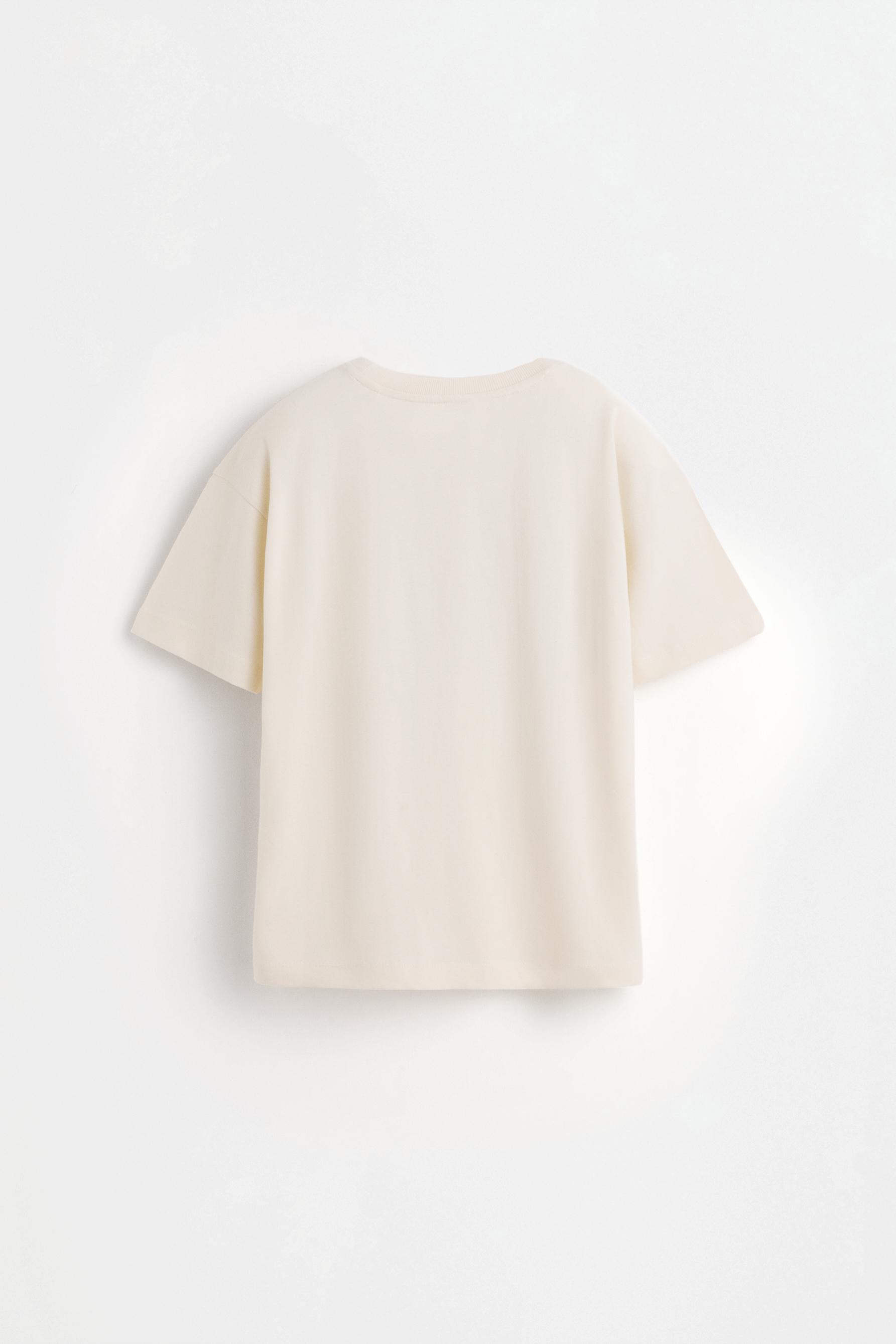 Printed T-shirt — PALE MINK