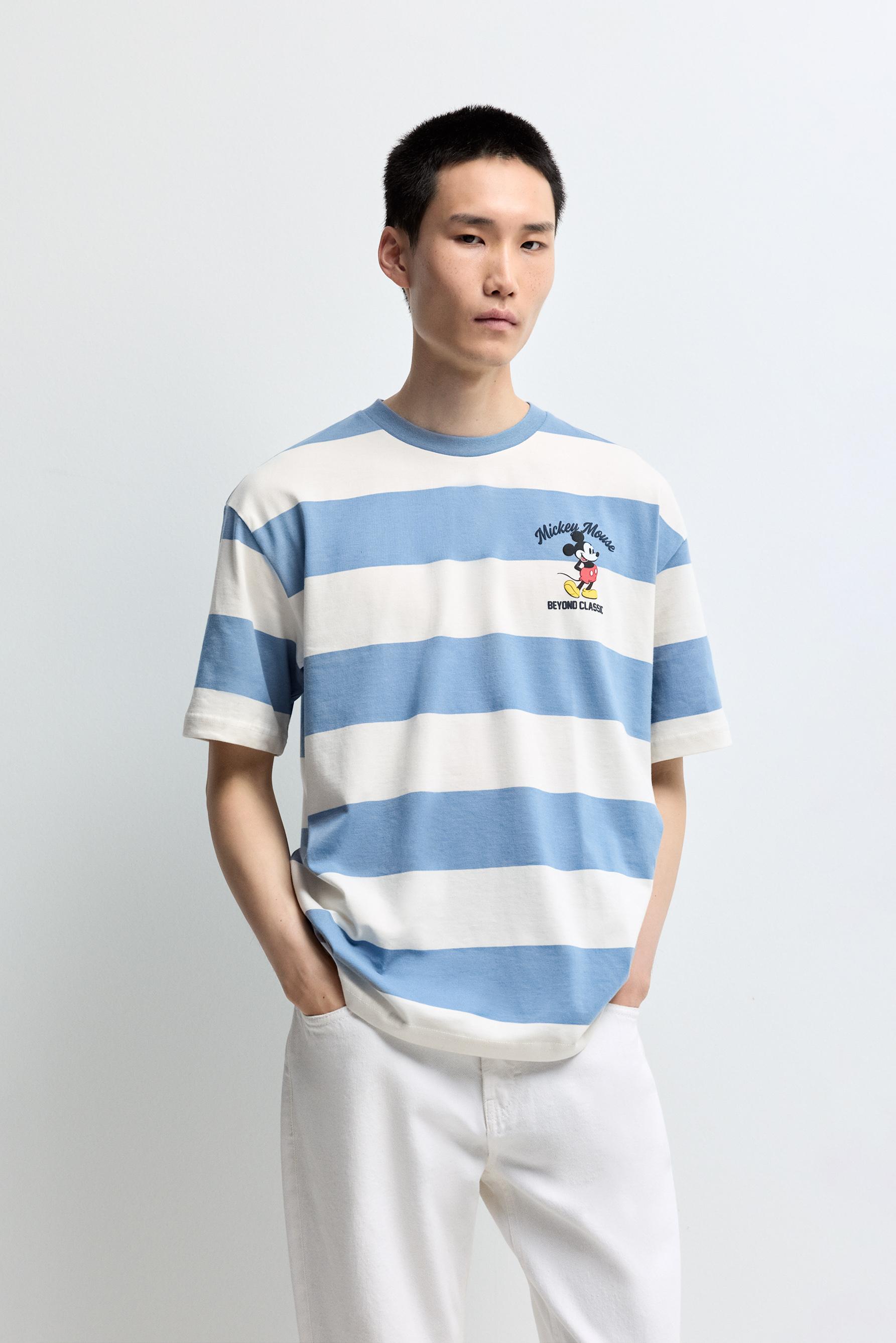 Camiseta rayas Mickey Mouse ©Disney