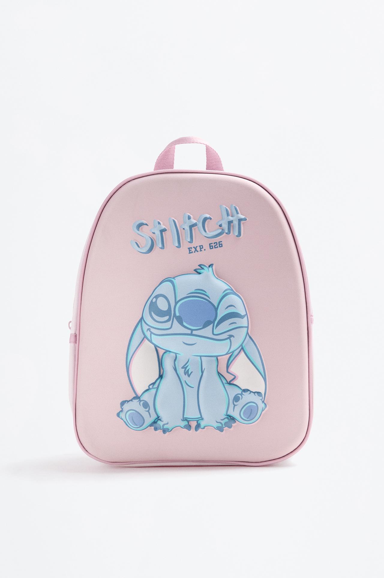 Lilo & Stitch ©Disney embossed school backpack — PINK