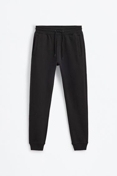 Regular fit tracksuit bottoms — BLACK 6