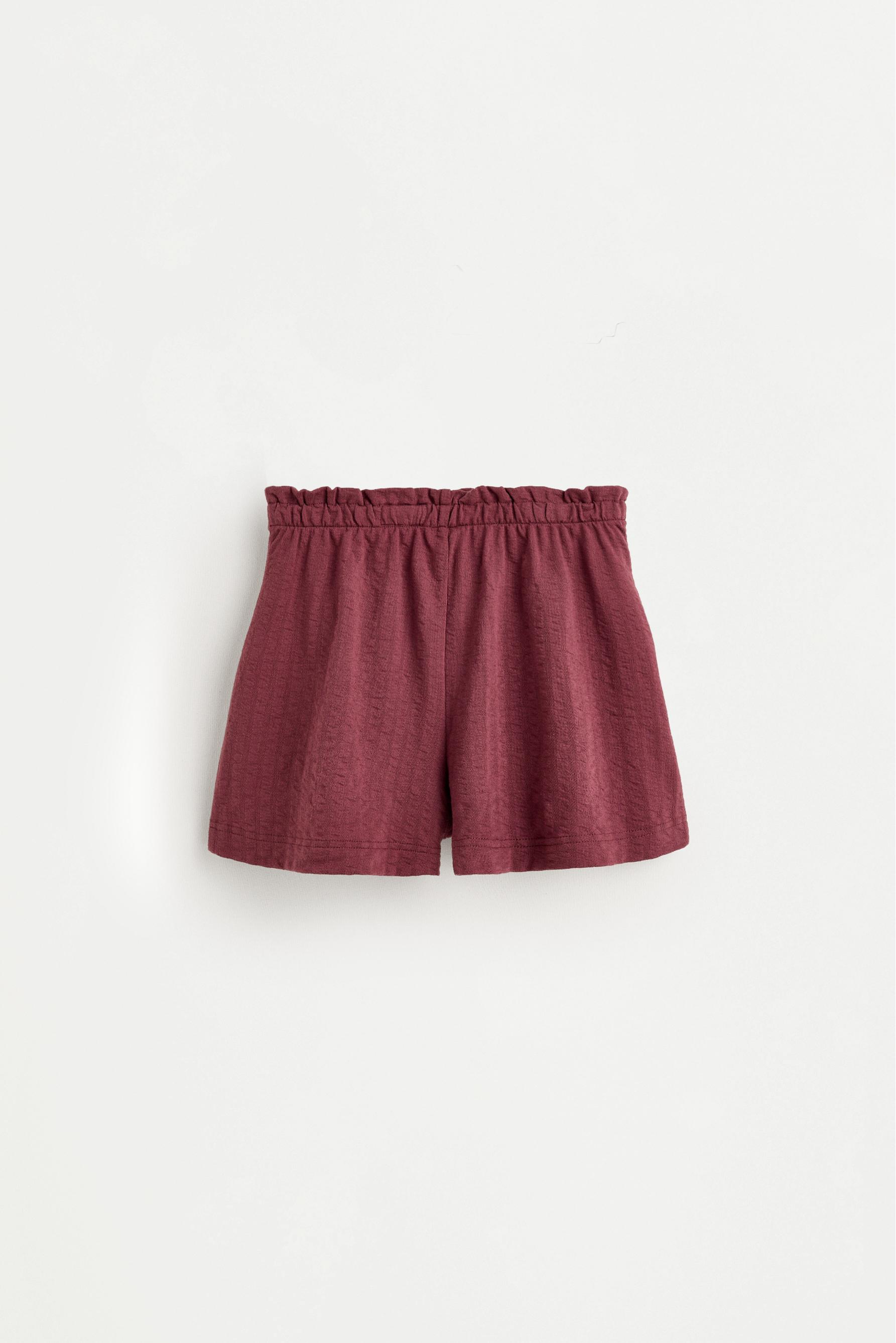 Bias cut shorts — PLUM