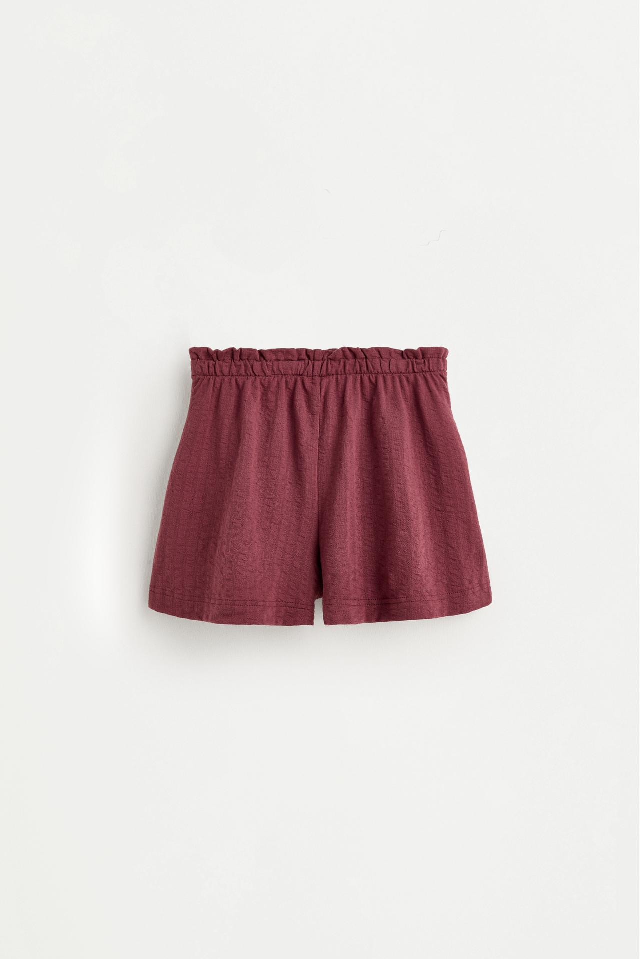 Bias cut shorts — PLUM