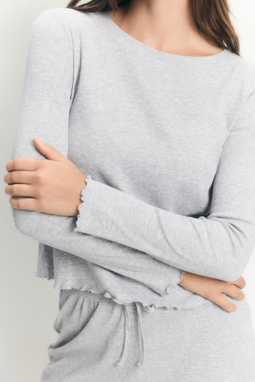Long sleeve pyjama T-shirt