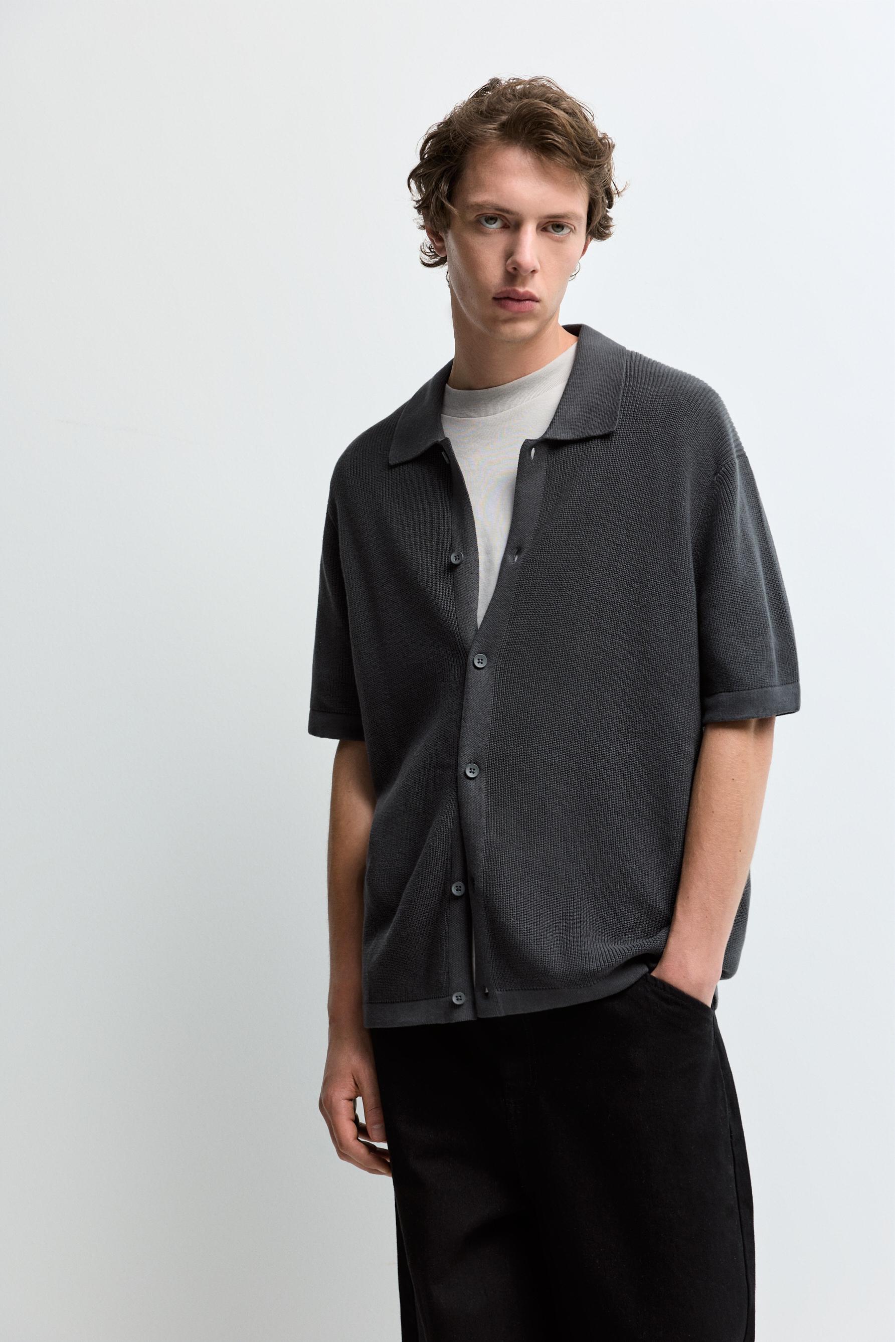 Camisa punto estructura