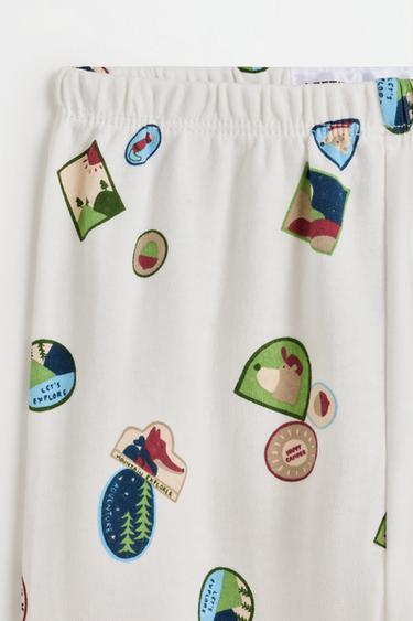 Long printed pyjamas — ECRU 7