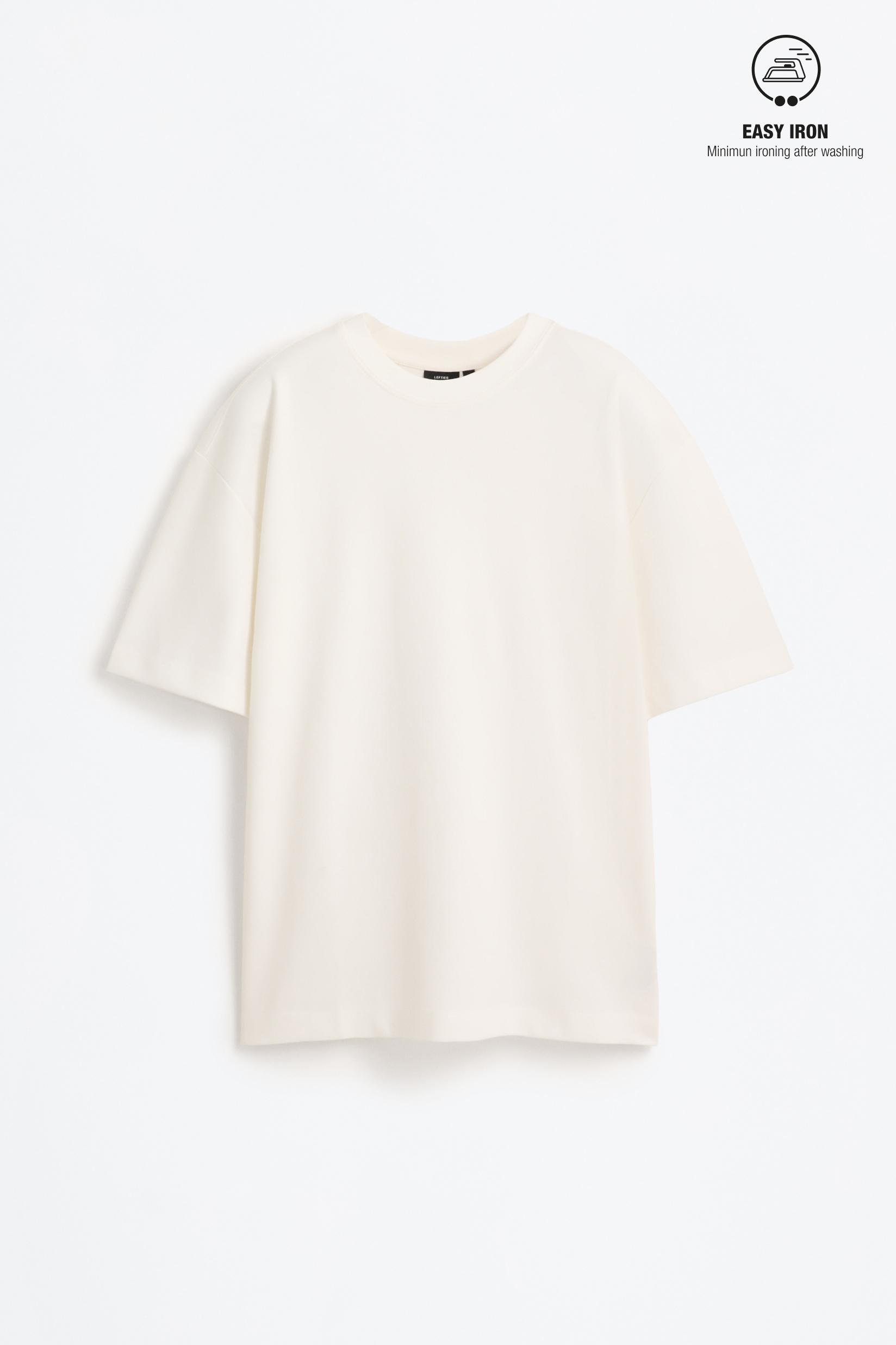 Soft Interlock T-shirt — WHITE