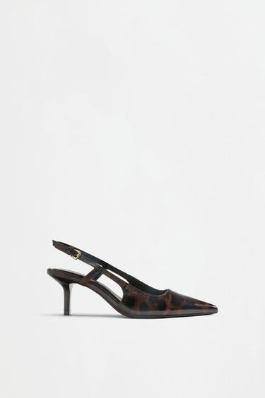 Slingback heels — LEOPARD 1
