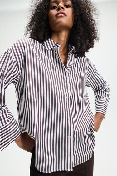 Striped shirt — CHOCOLATE 1