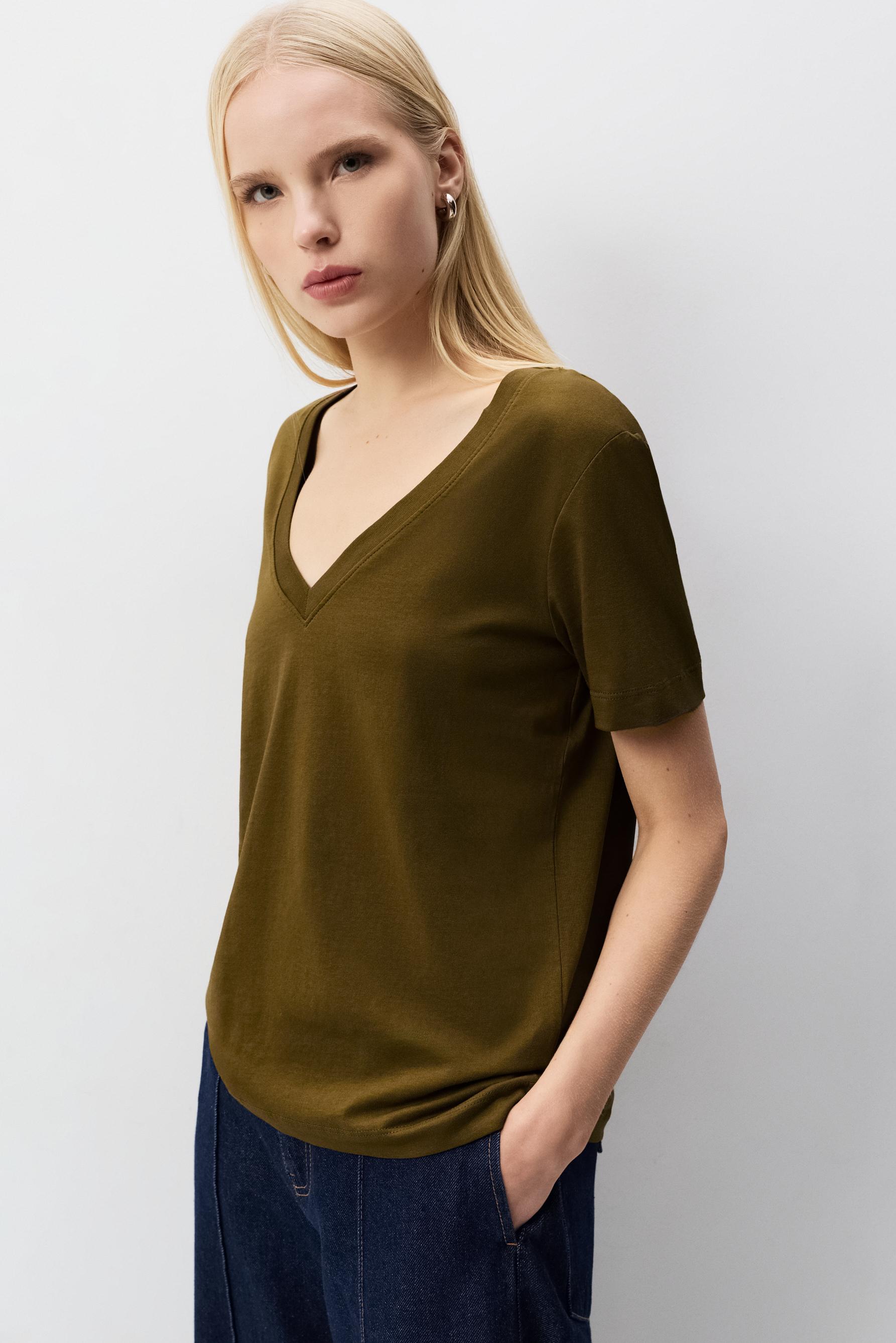 Pack 2 camisetas básicas cuello pico