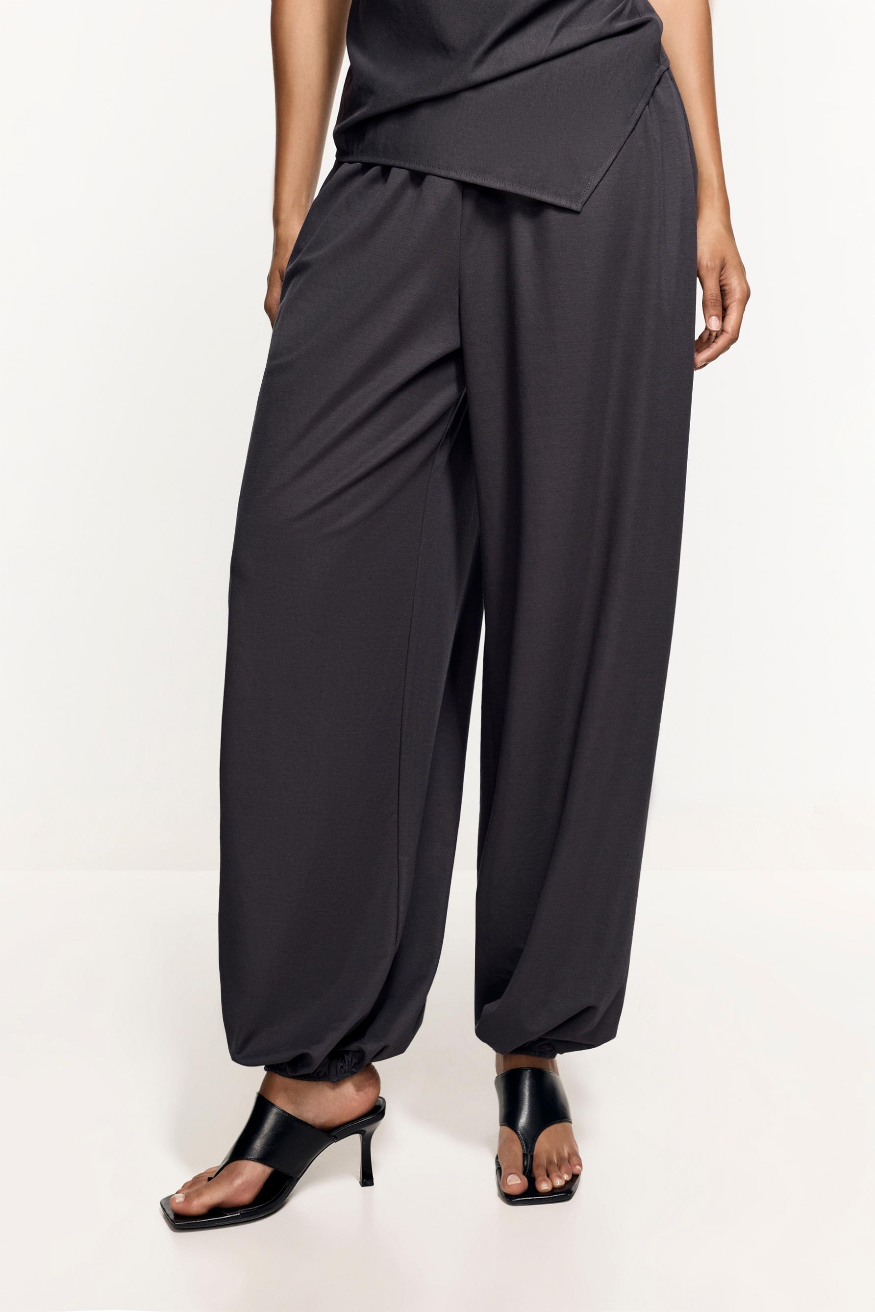 Sarouel trousers — ANTHRACITE GREY