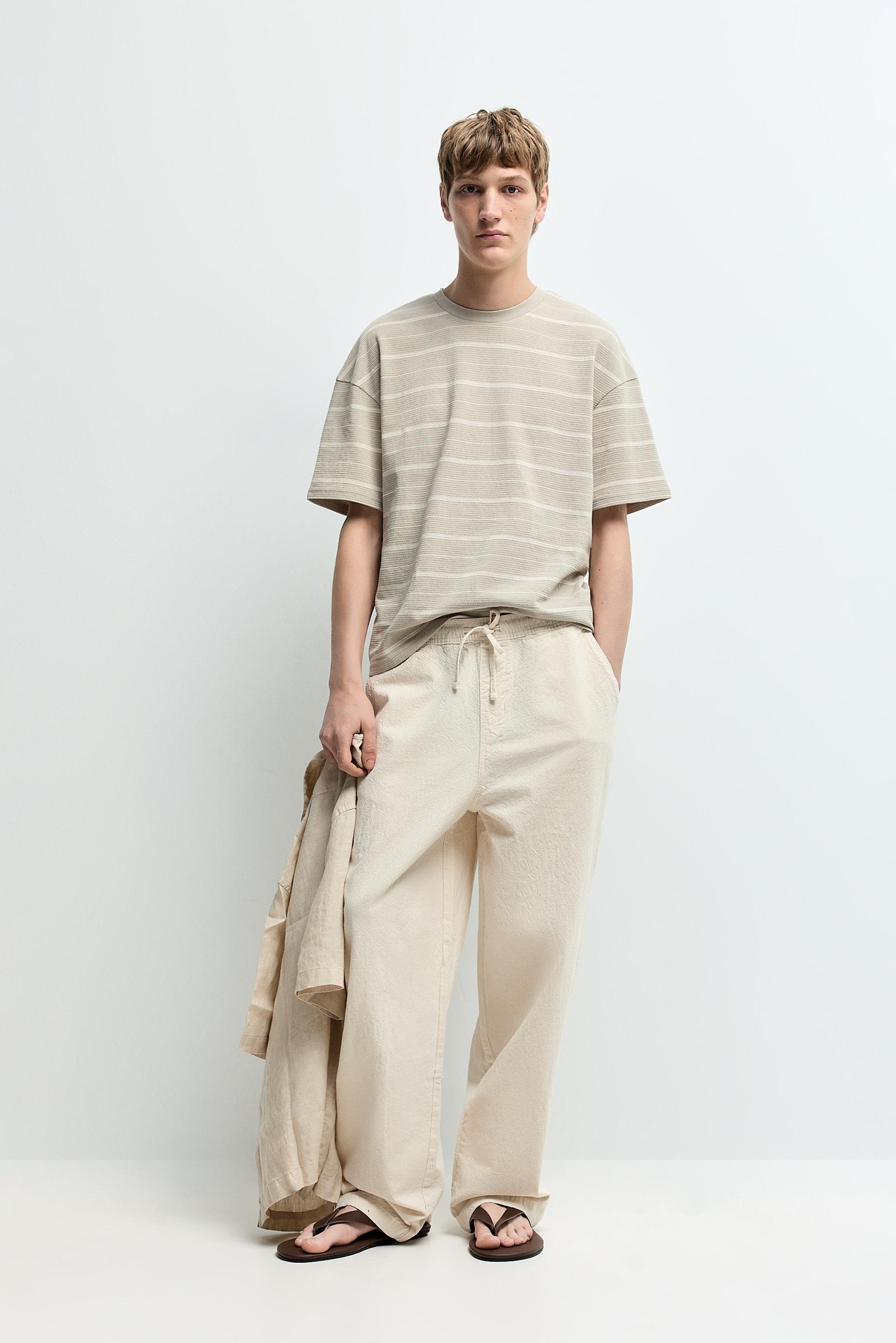 Rustic joggers — OFF WHITE