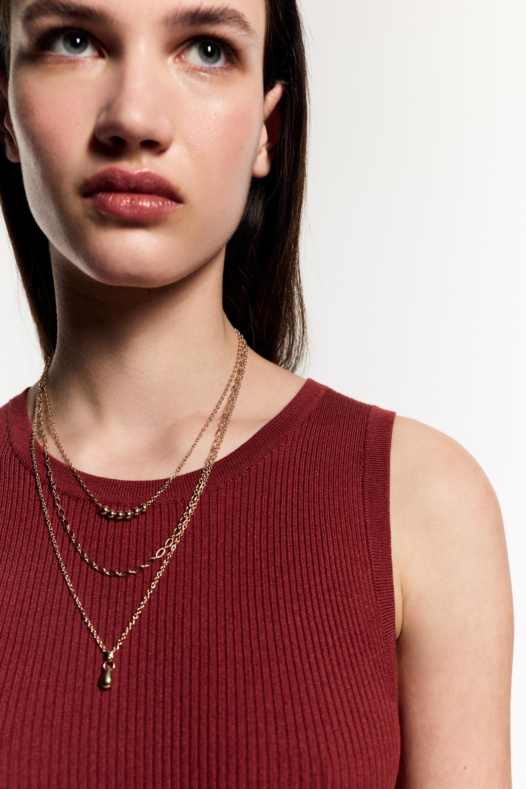 Assorted Necklaces (Pack of 3) — GOLDEN