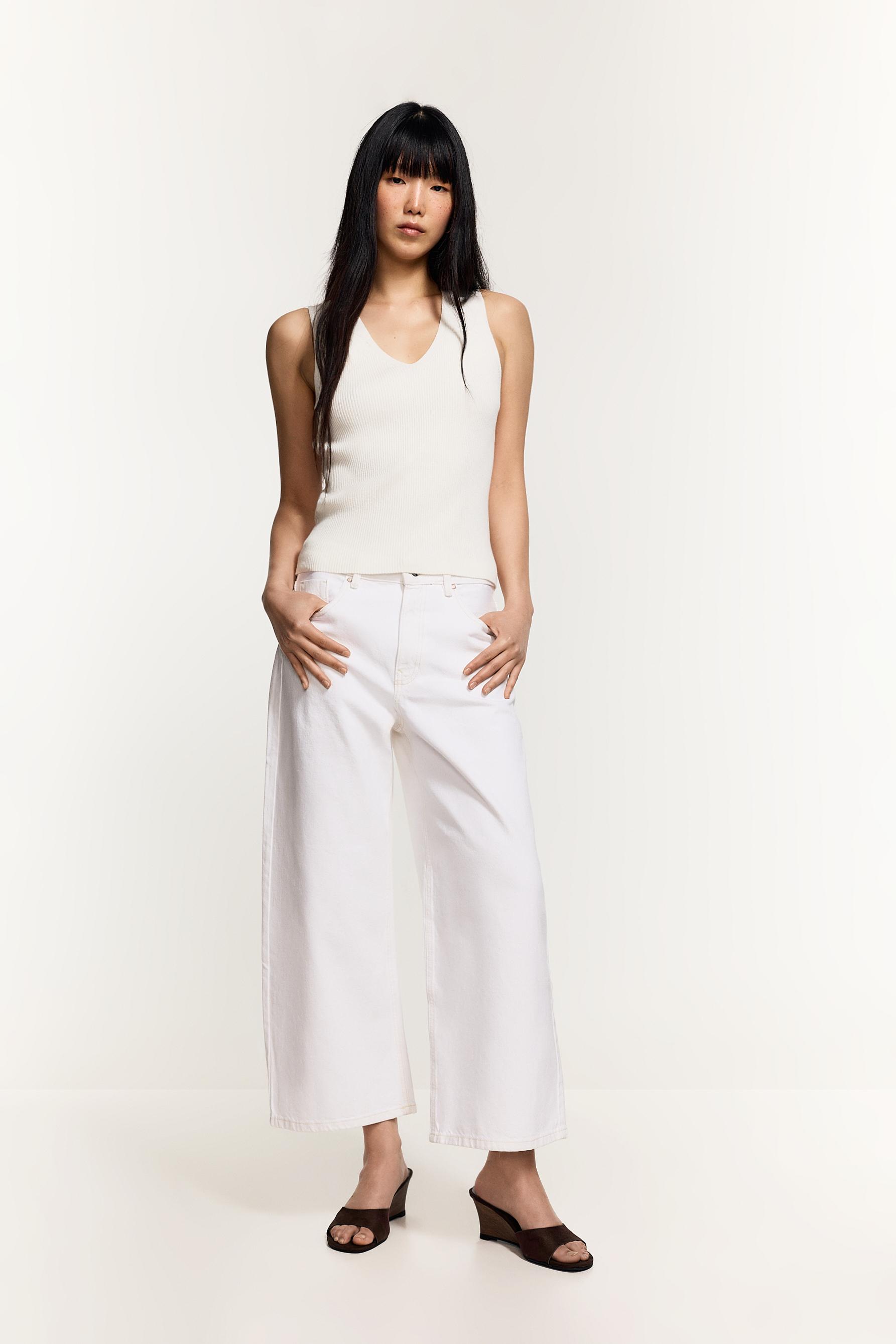 Culotte jeans — OFF WHITE