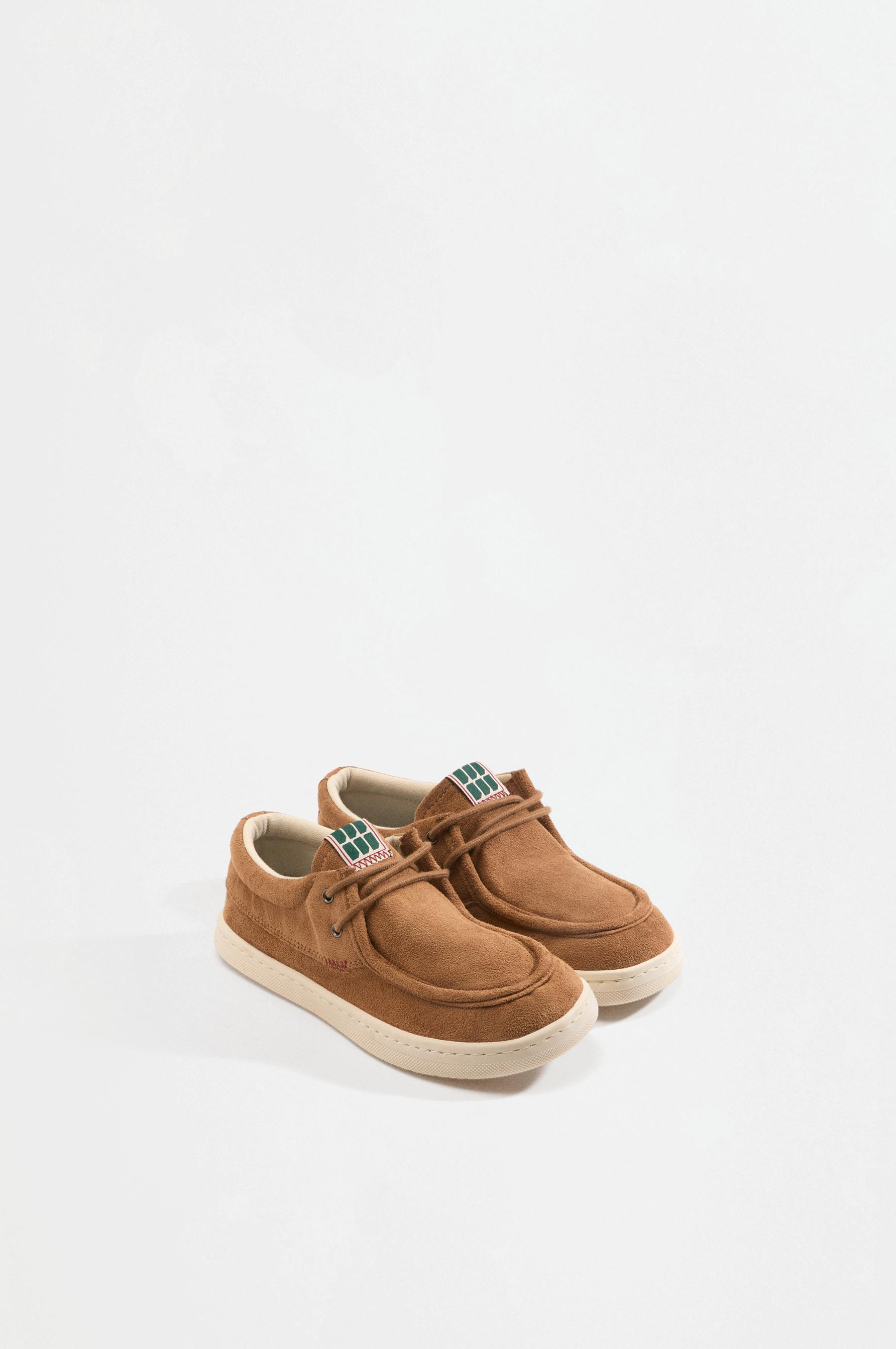 Barefoot dress sneakers — BROWN