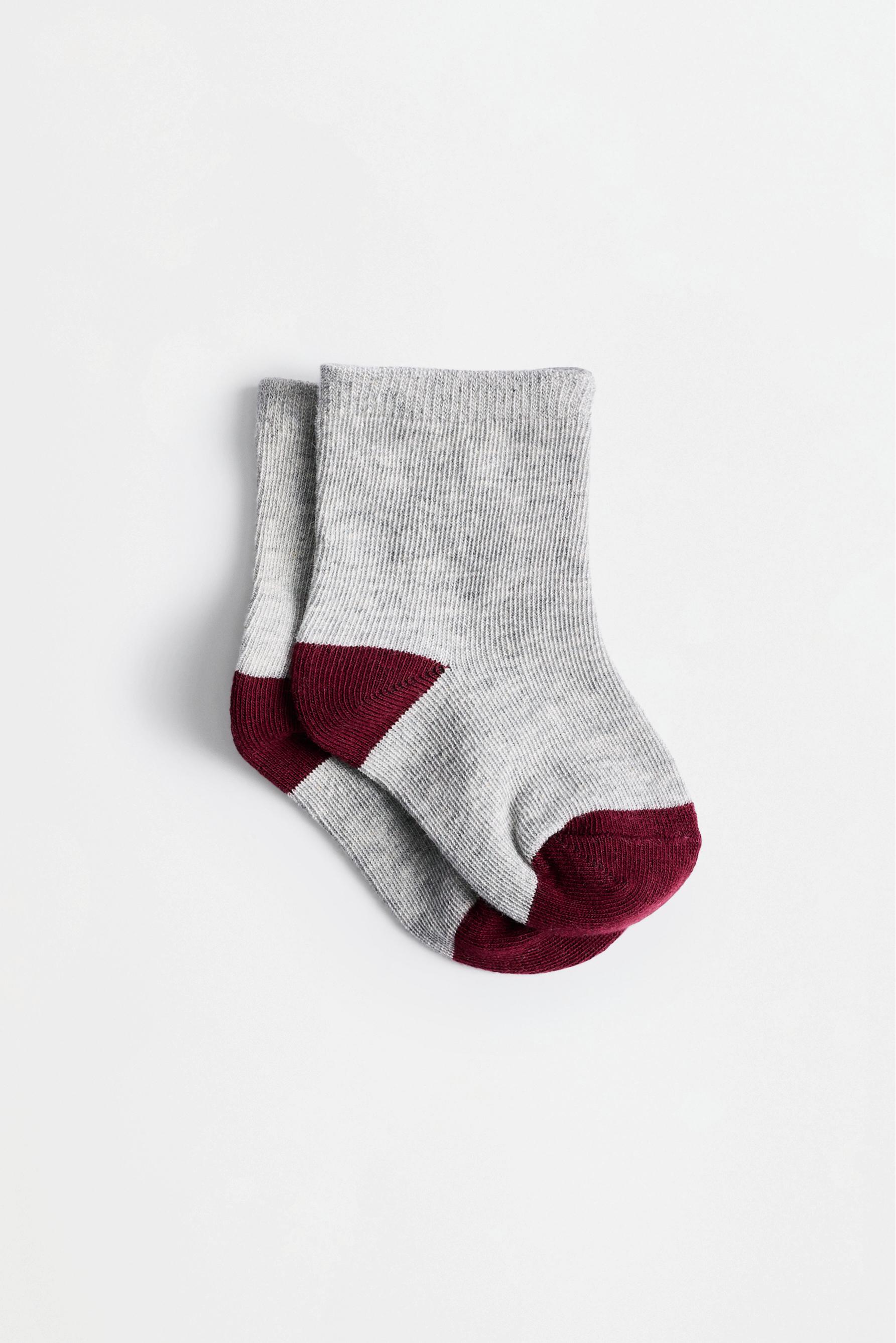 Long socks (7-pack) — GREY/BLUE