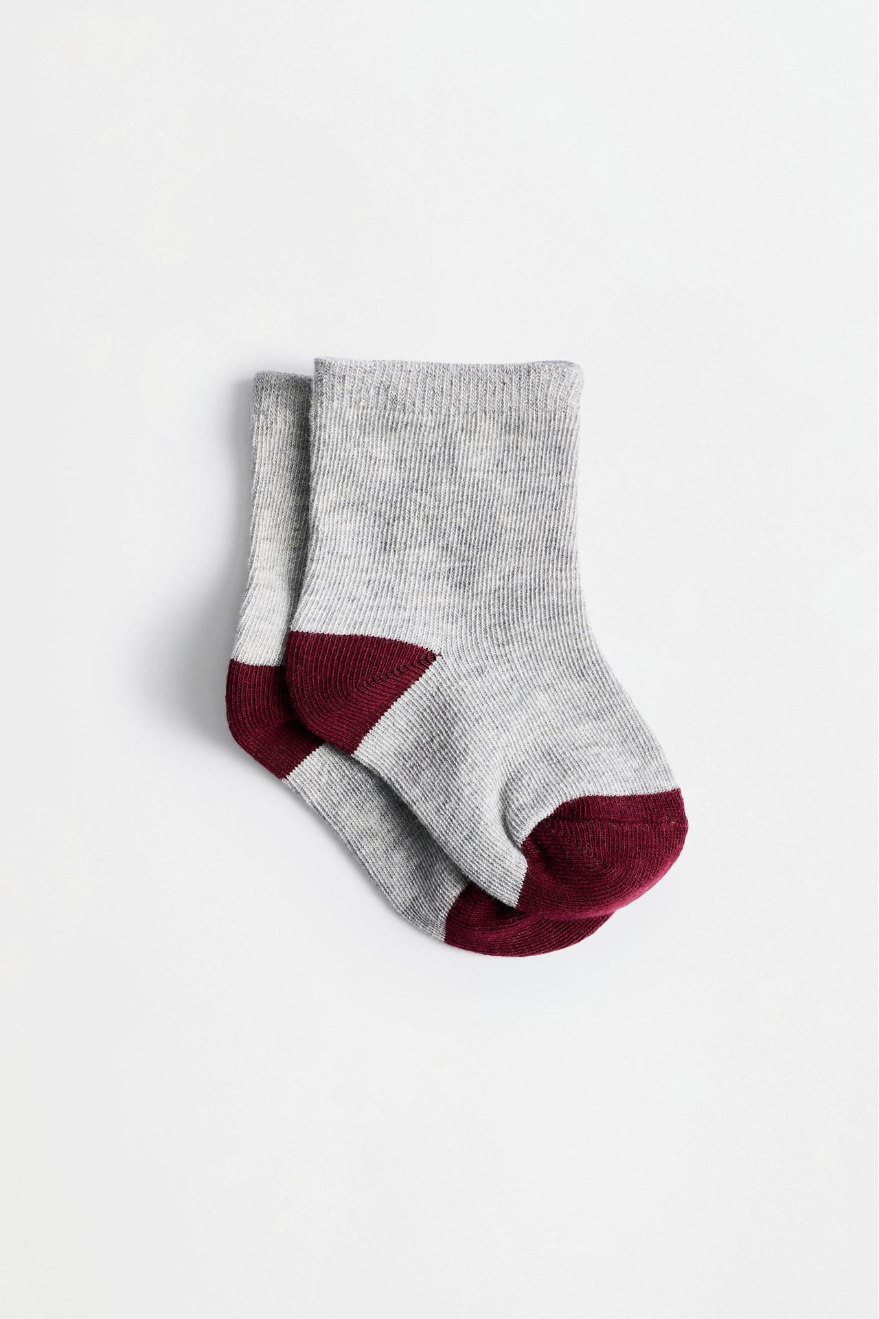 Long socks (7-pack) — GREY/BLUE