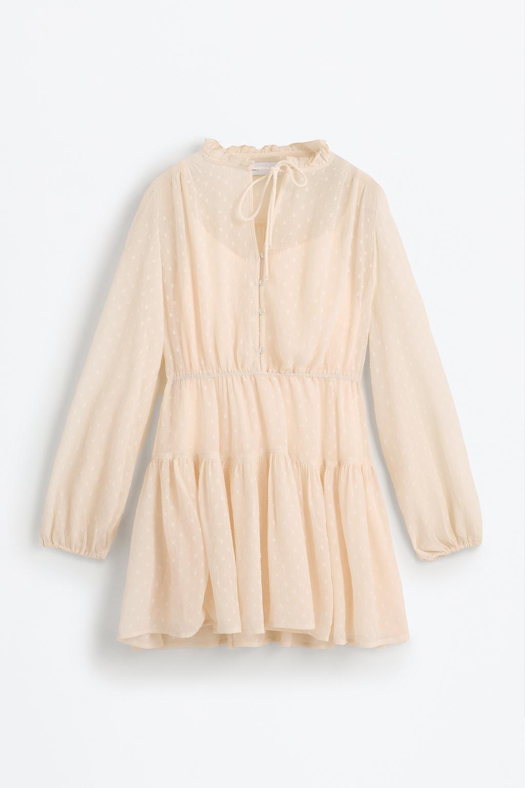 Vestido plumeti