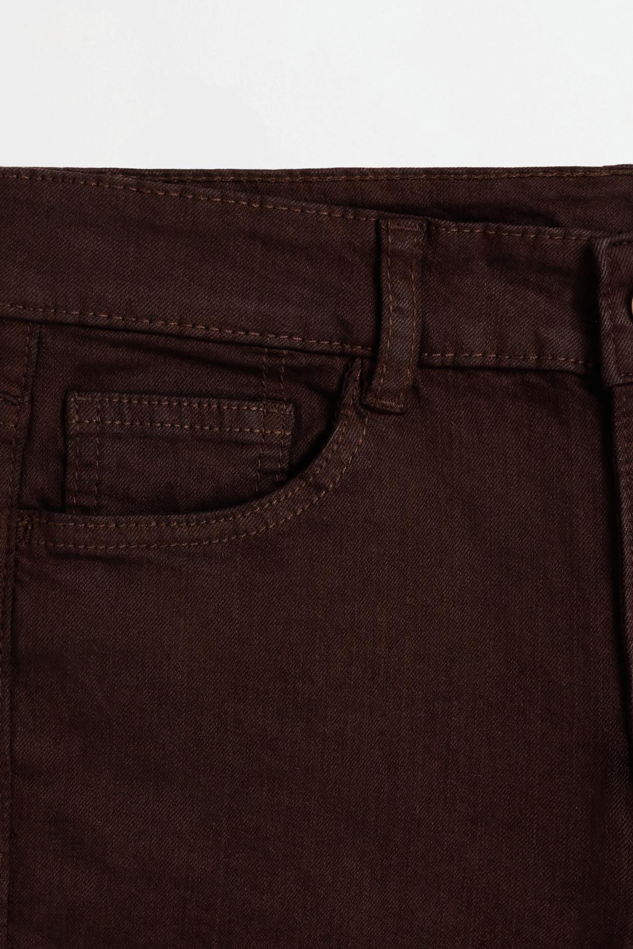 Skinny jeans — BROWN MARL