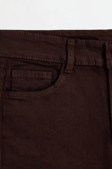 Skinny jeans — BROWN MARL 7