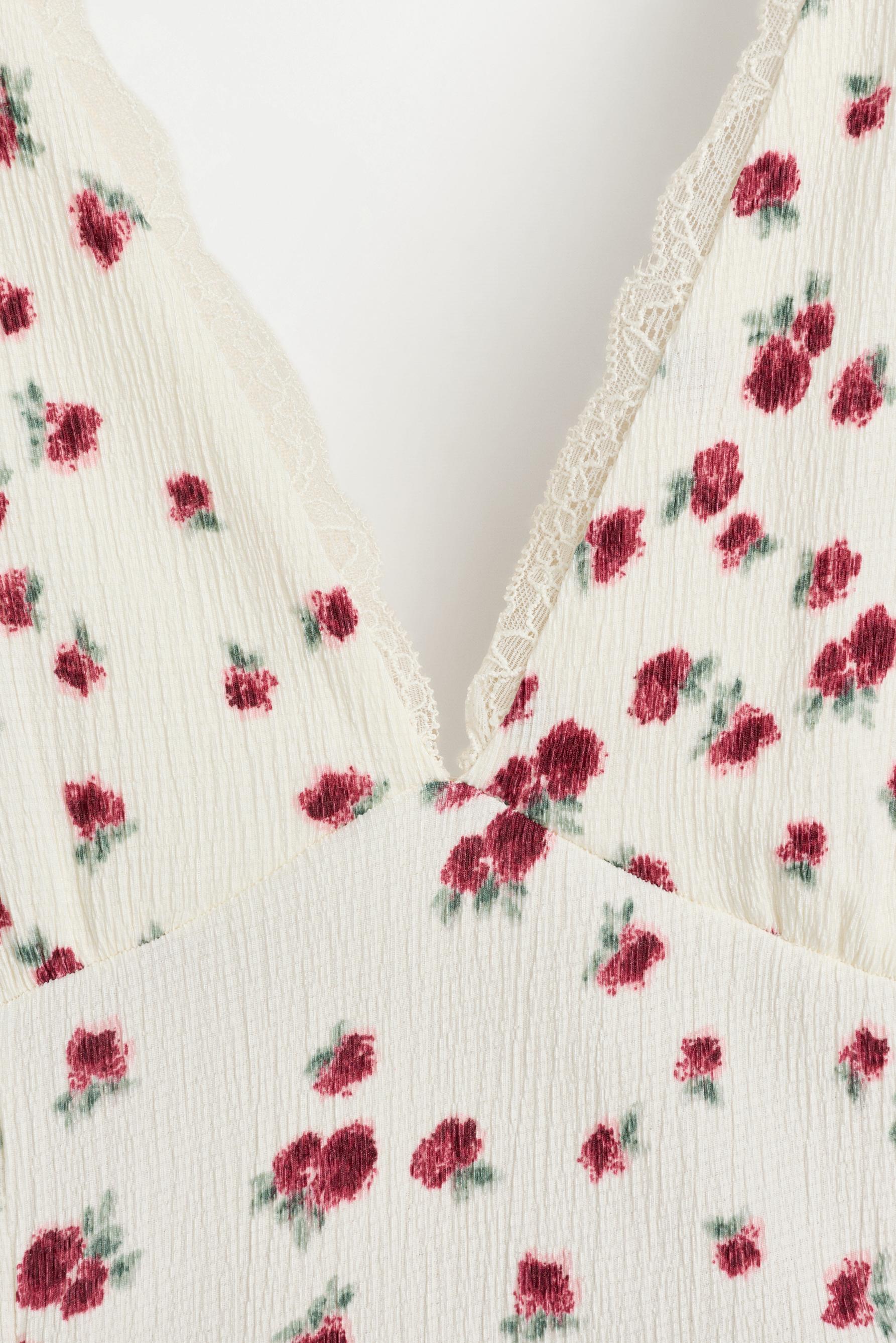 Textured short dress — VARIOUS
