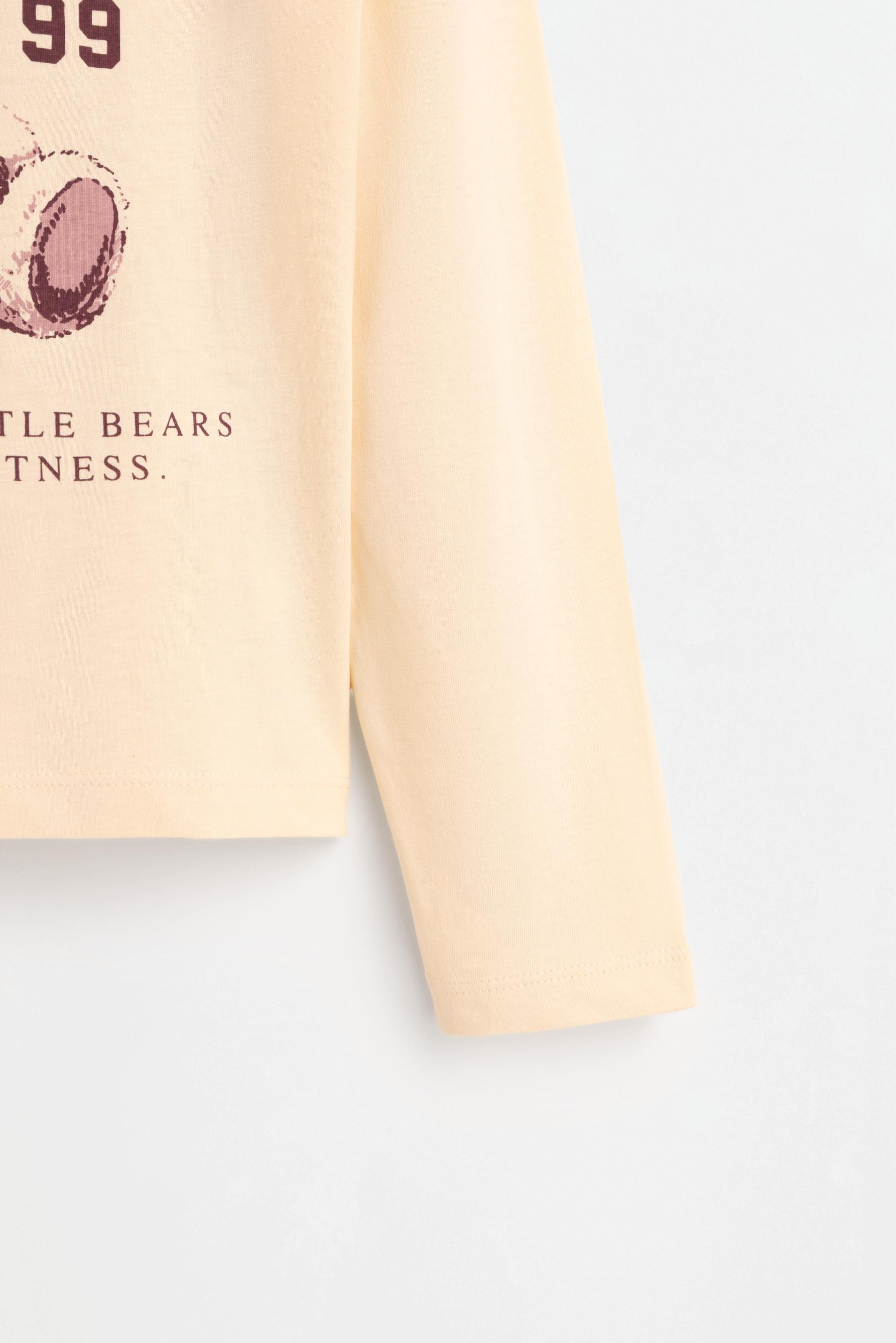 Printed T-shirt — VANILLA