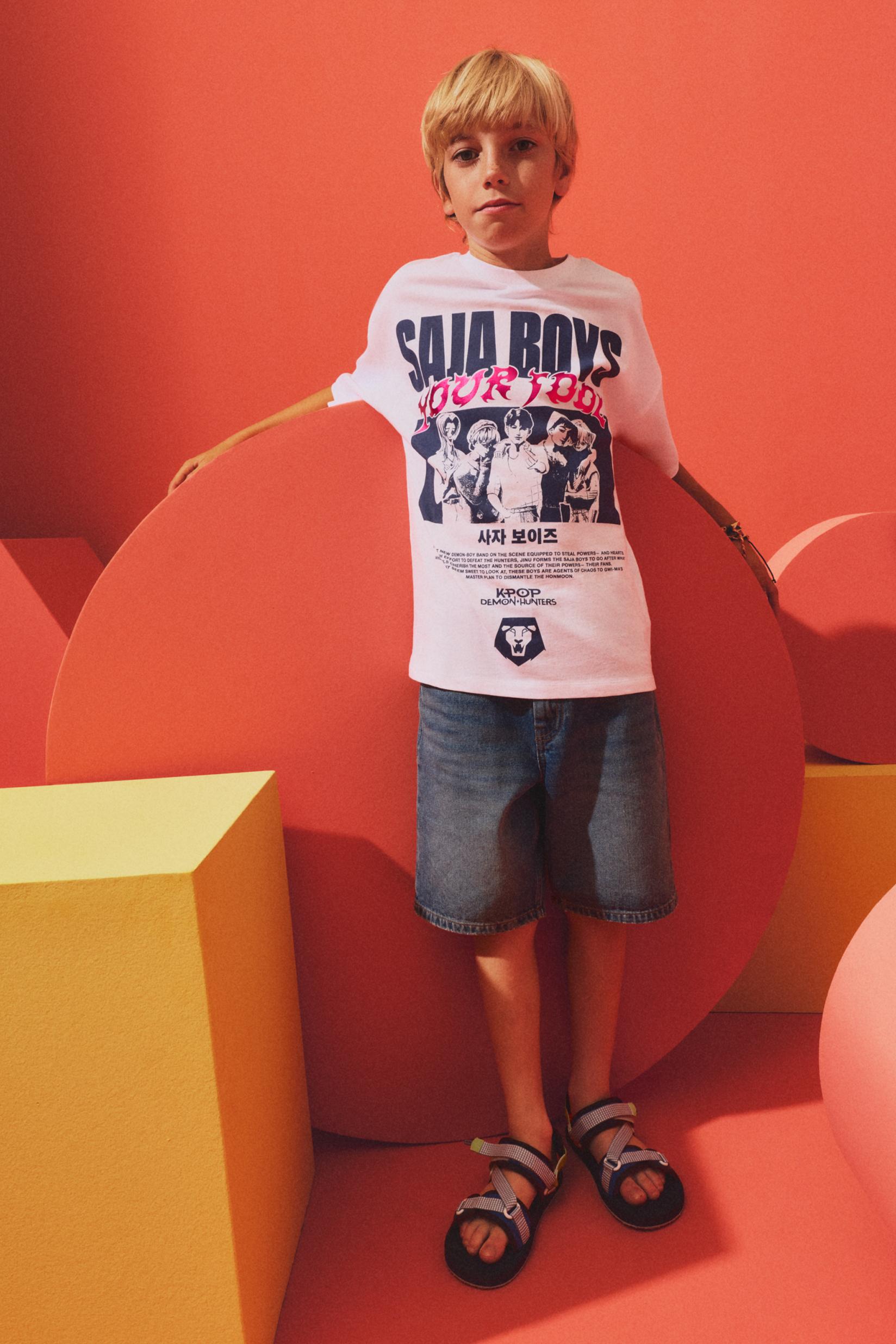 Saja Boys K-Pop Demon Hunters™/© Netflix T-shirt — WHITE
