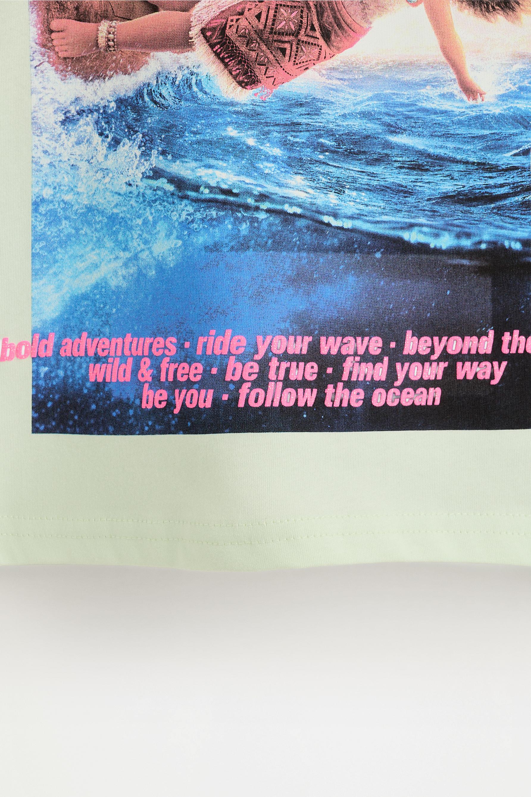 Moana ©Disney T-shirt — PALE GREEN
