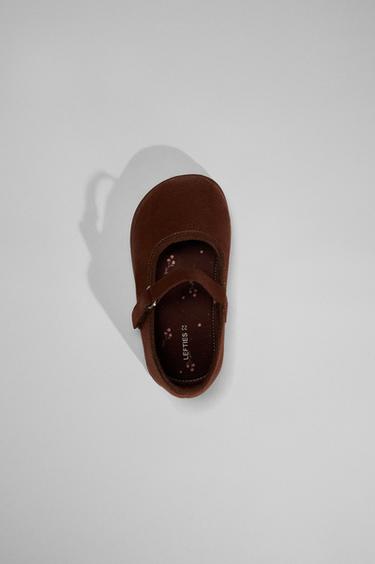 Barefoot Mary Janes — BROWN 5