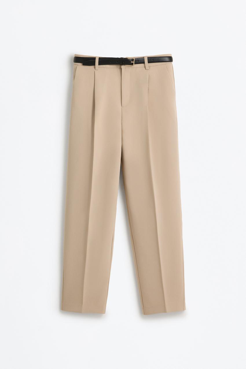 Carrot fit dress trousers - Tracksuits - CLOTHING - Woman | LEFTIES Italy Carrot fit dress trousers - Tracksuits - CLOTHING - Woman | LEFTIES Italy
