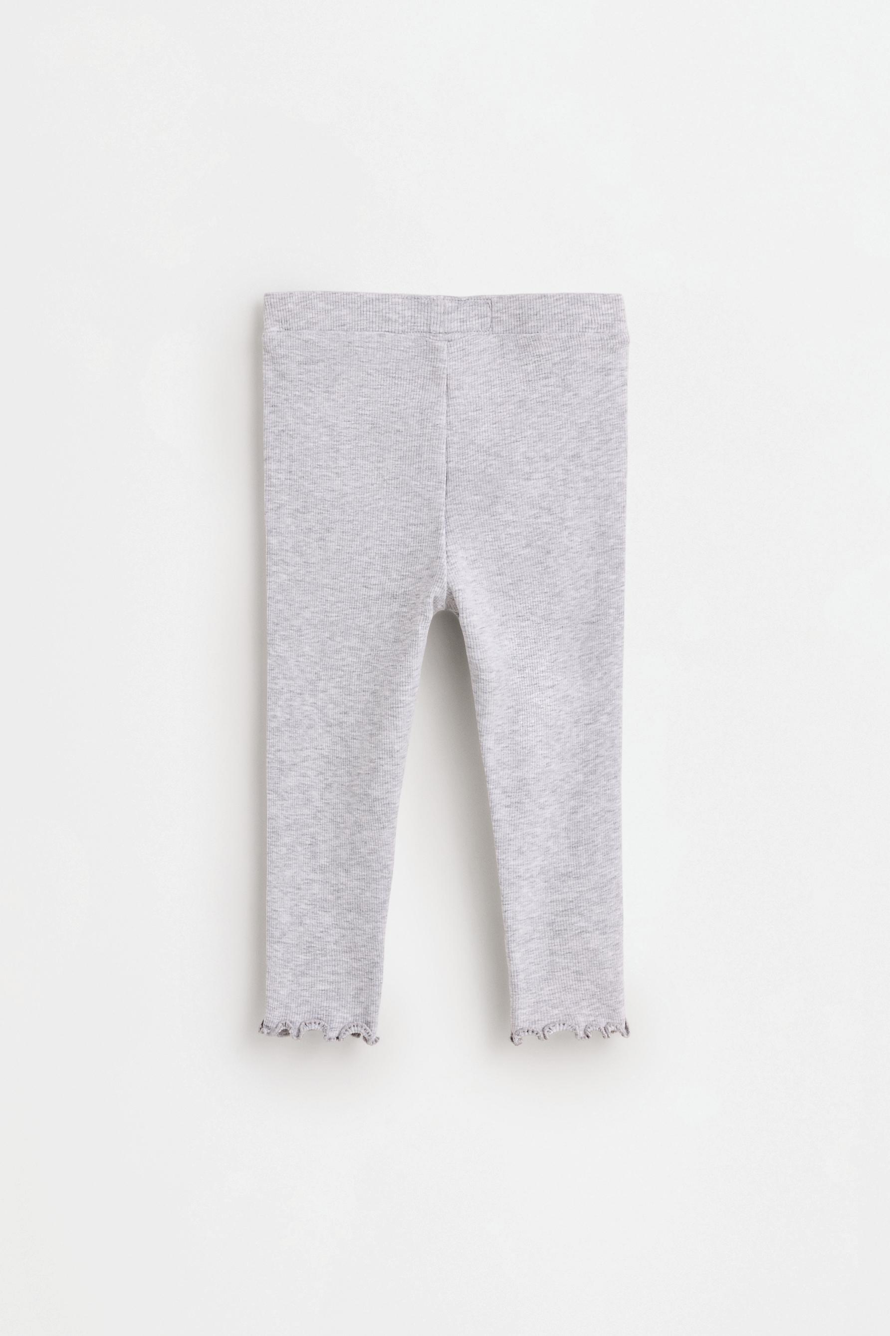 Pack of 2 ribbed leggings — DARK PINK