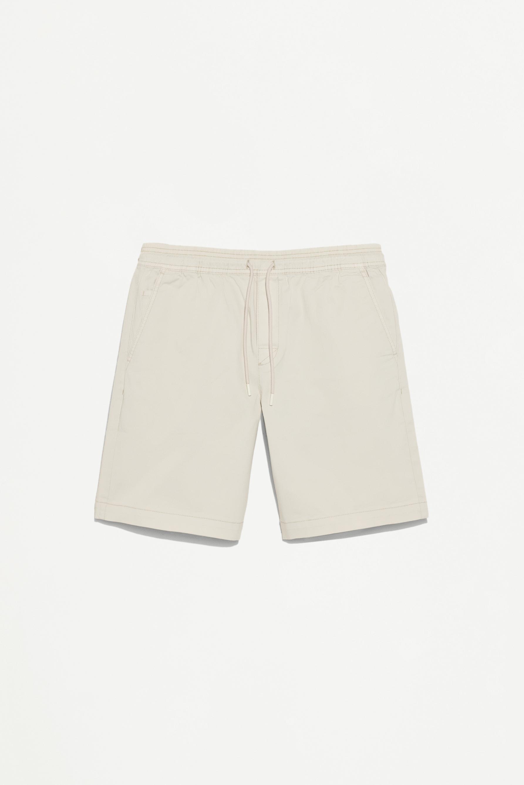 Jogger Bermuda shorts — ECRU