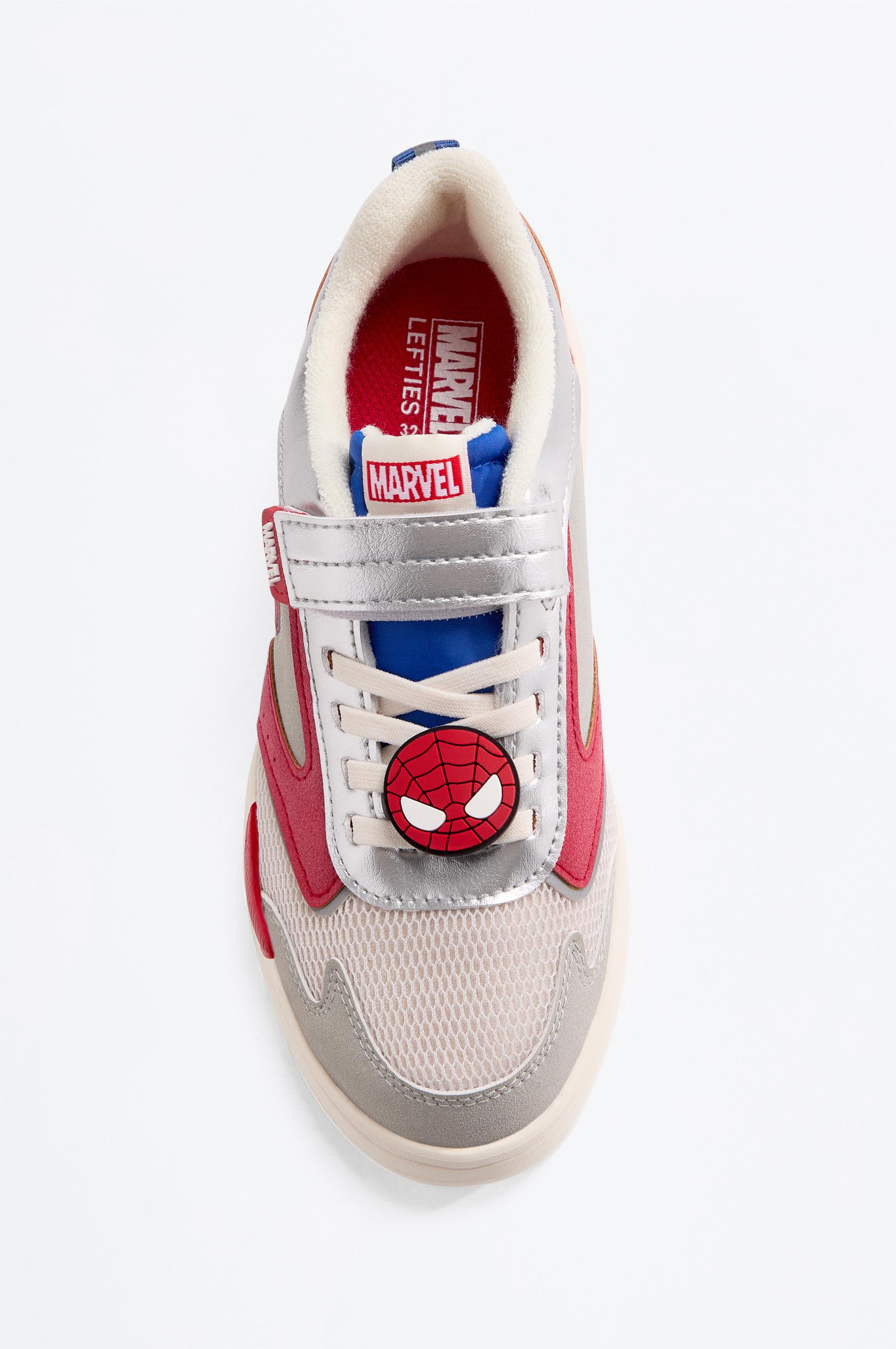 Spider-Man ©Marvel light-up sneakers — SILVER