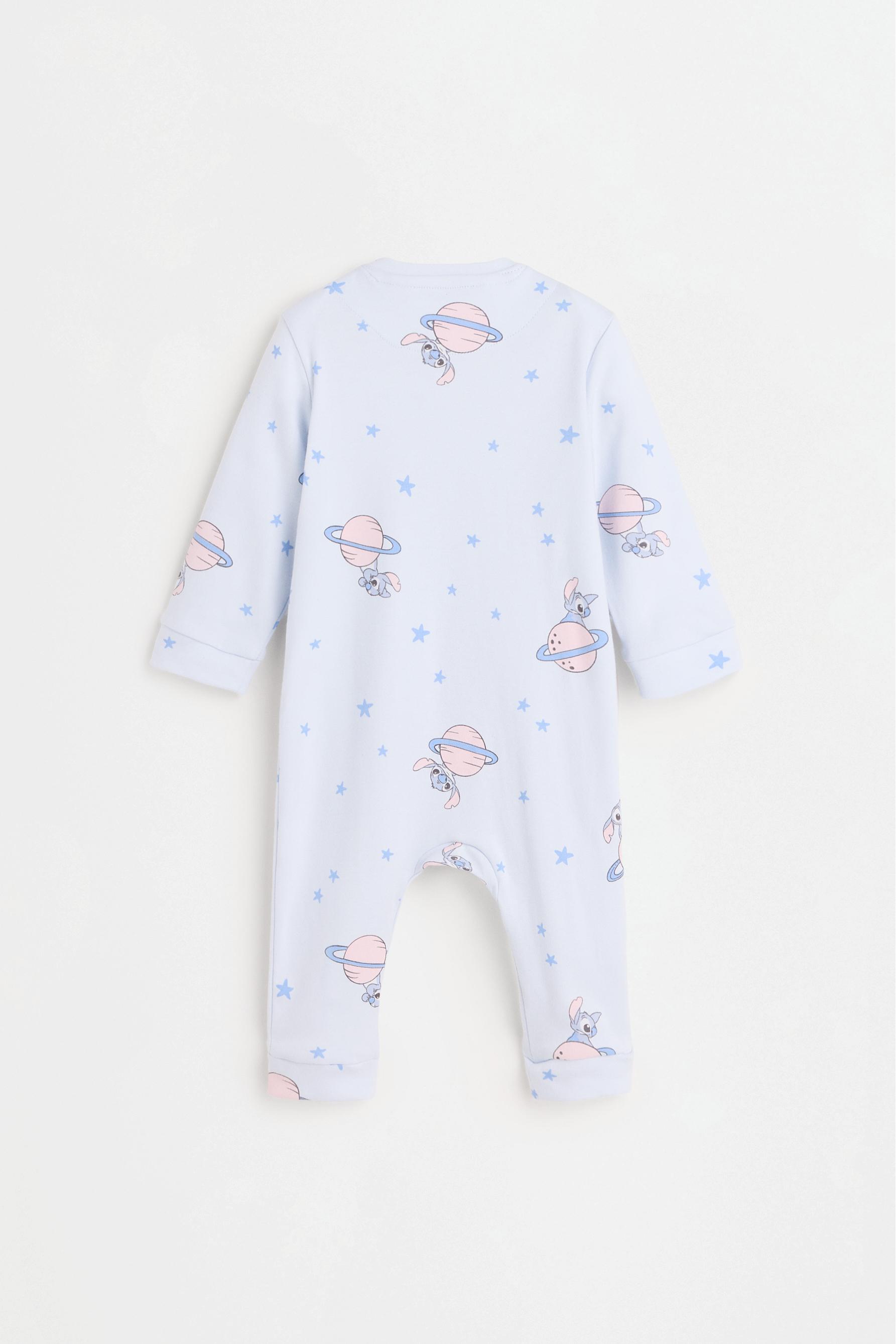 Stitch ©Disney sleepsuit — PALE BLUE