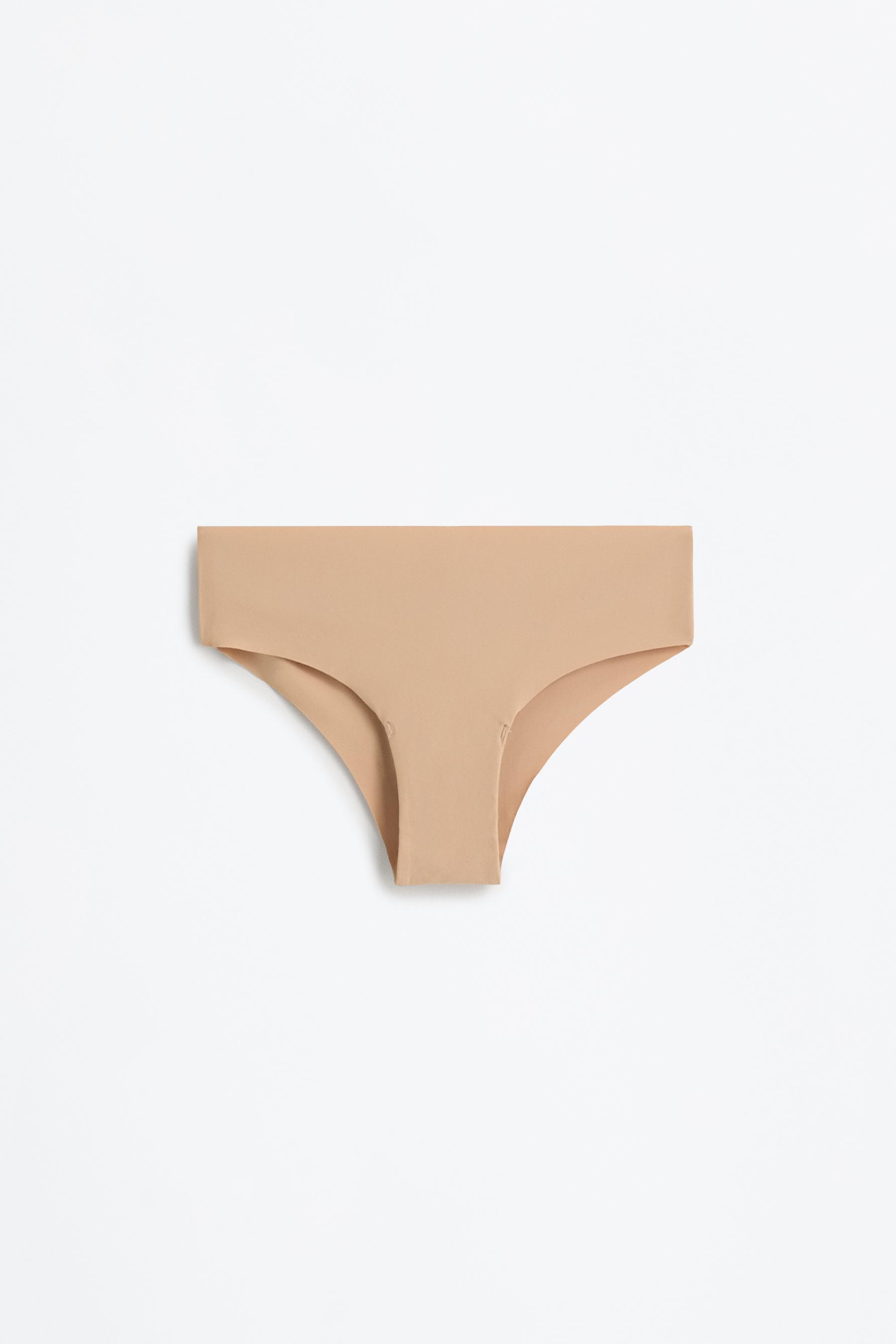 3-Pack of microfibre hipster briefs — BROWN
