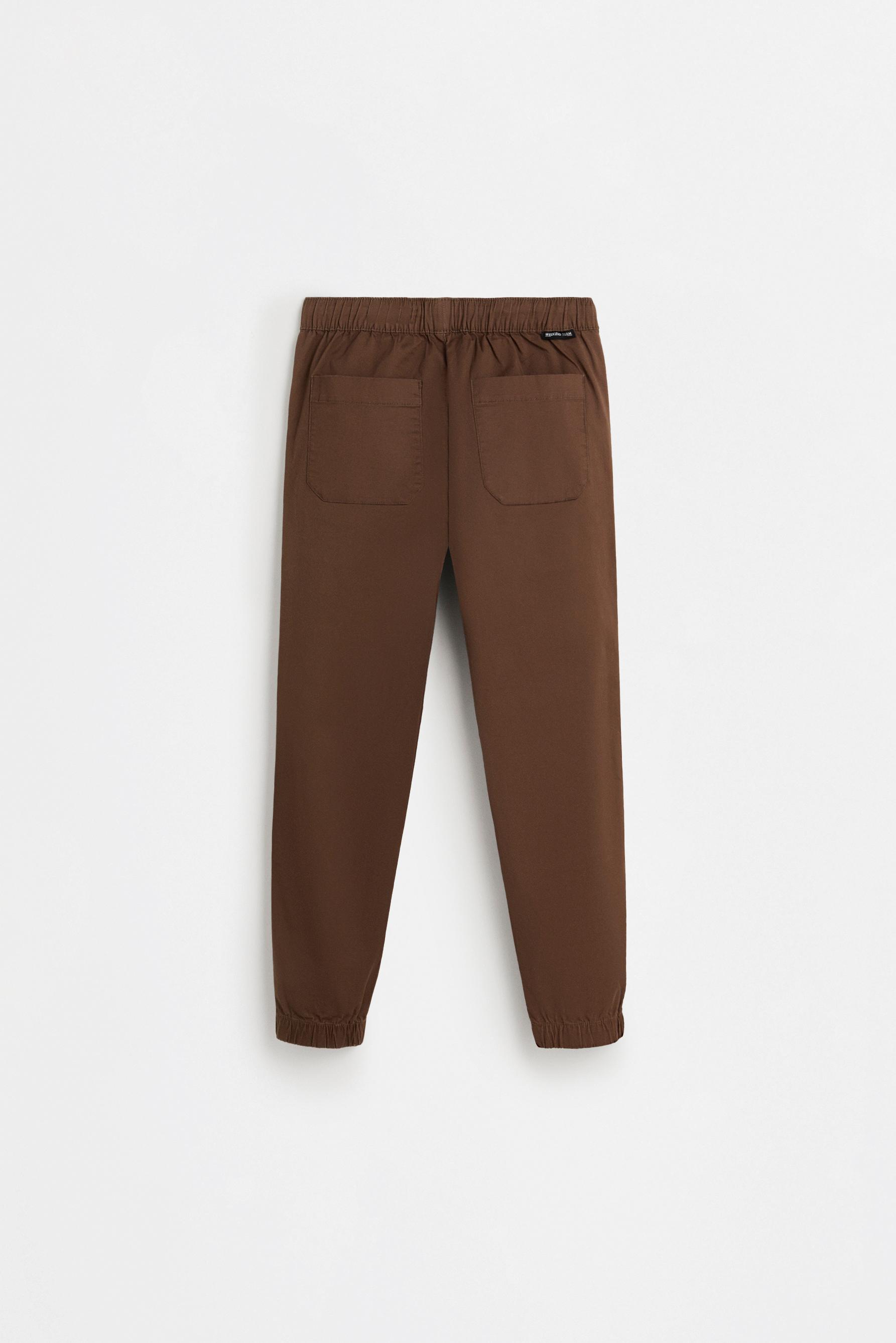Joggers — BROWN