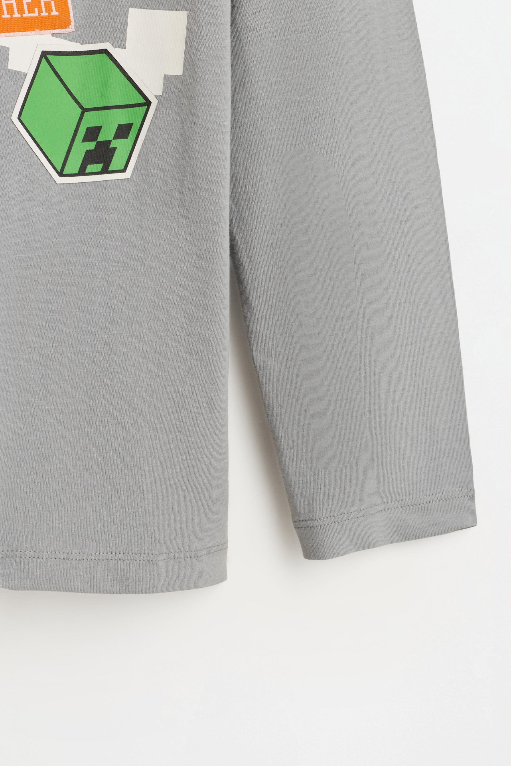 Minecraft T-shirt — GREY