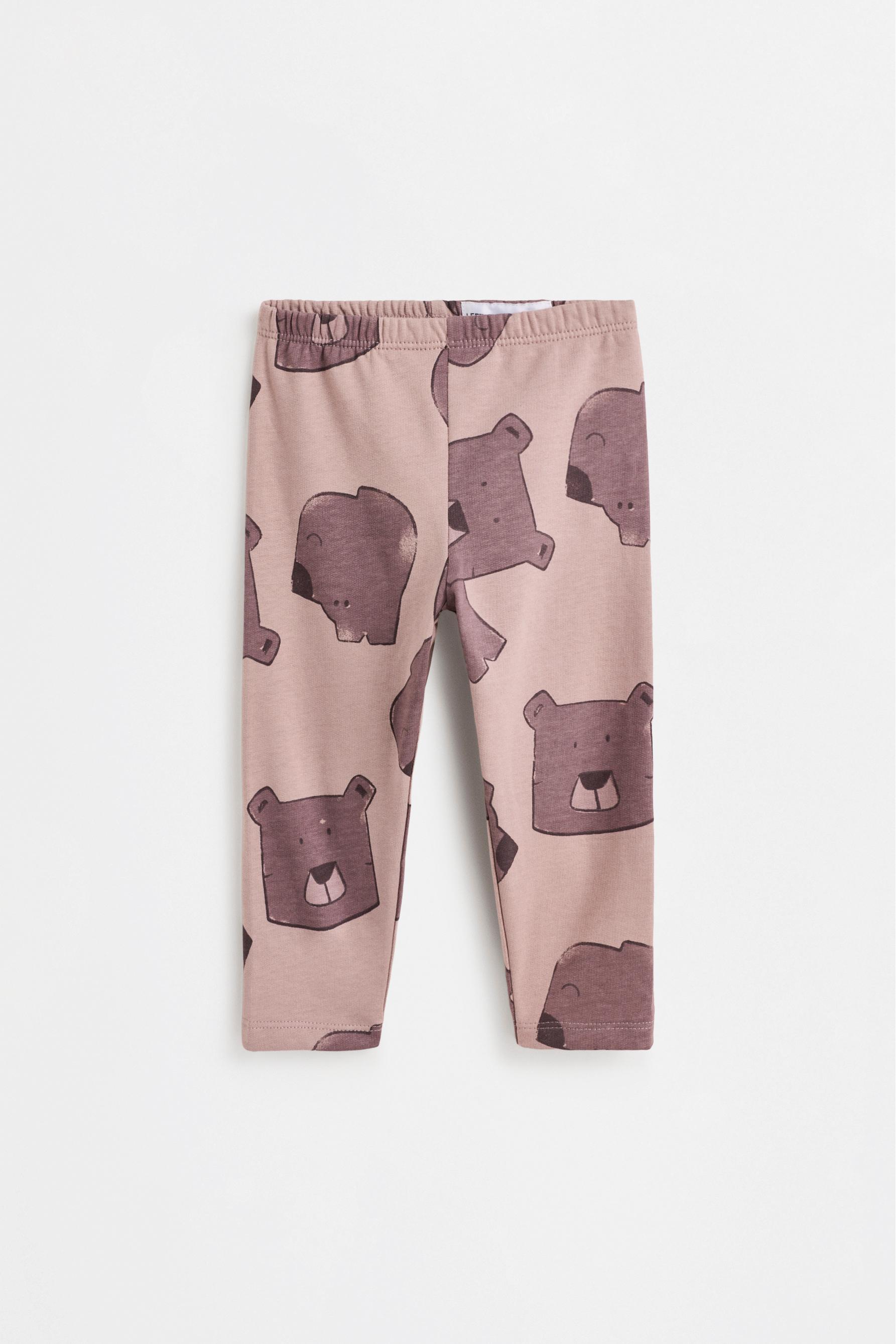 Bear print co-ord — MAUVE