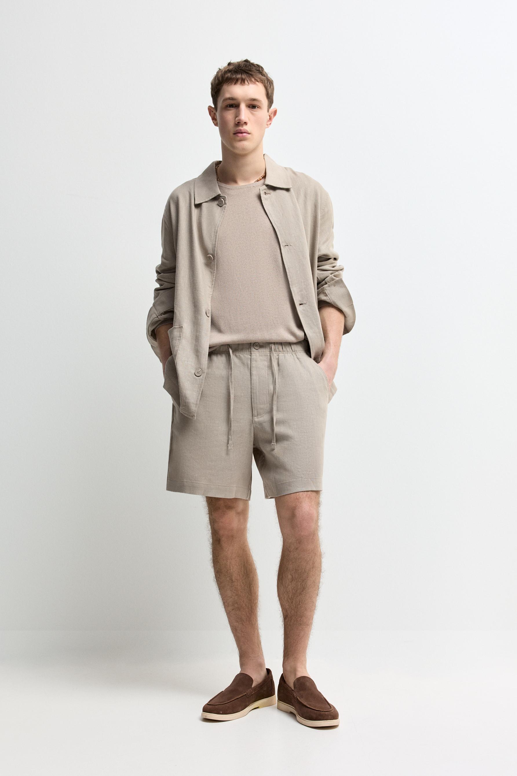 Bermuda 100% lino Lefties Edition