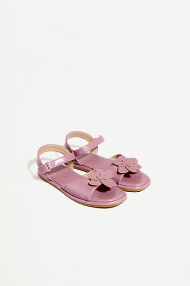 FLORAL SANDALS — RED 2
