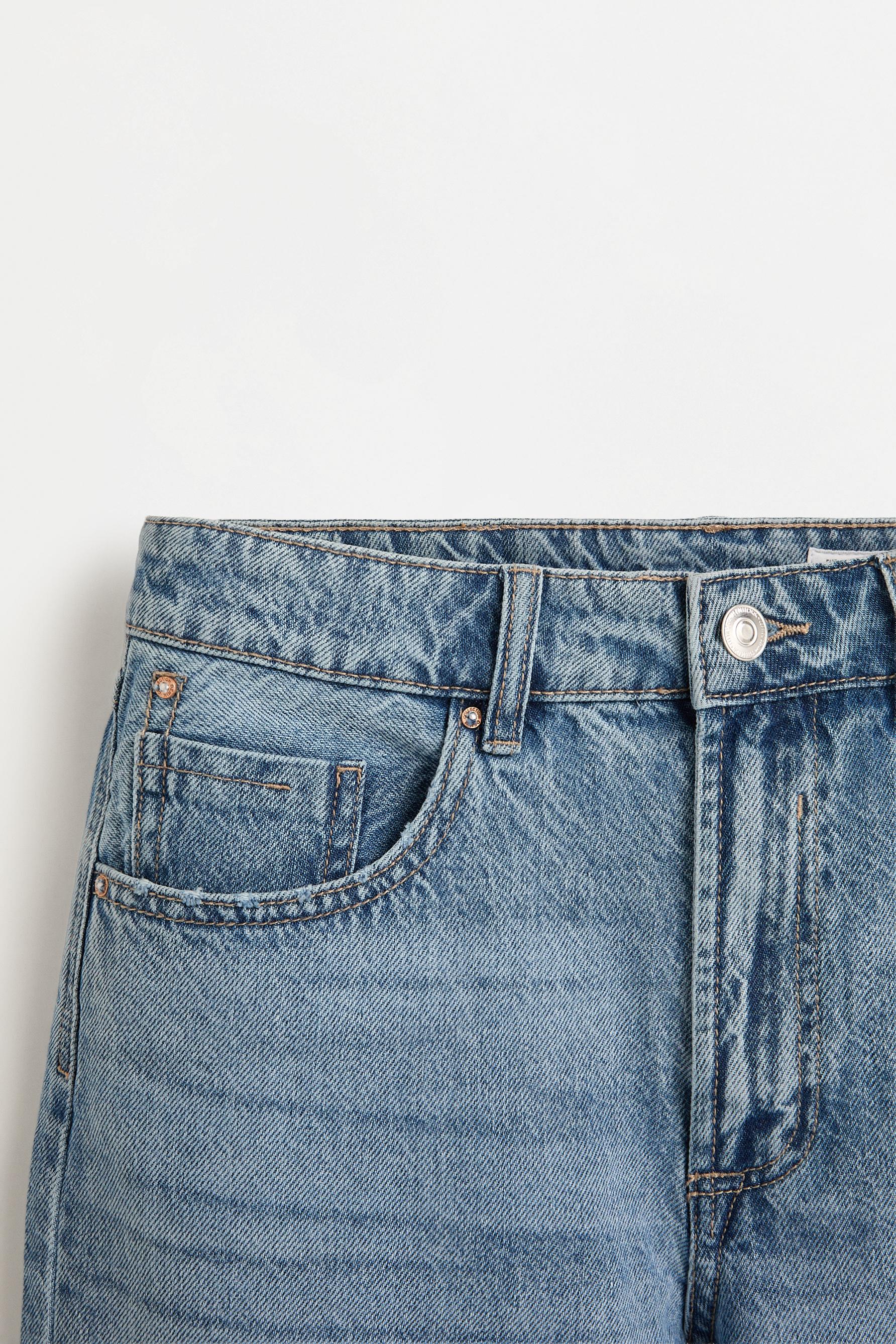 Denim Bermuda shorts — PALE INDIGO
