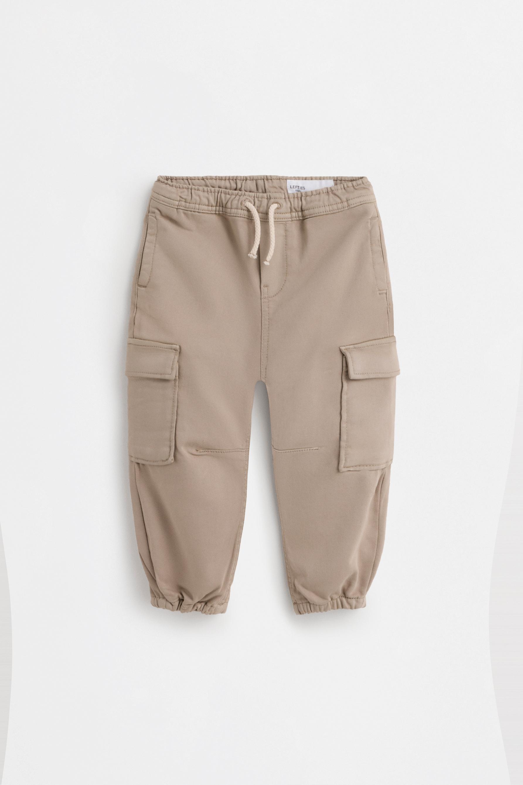Cargo jogger jeans — MEDIUM ECRU