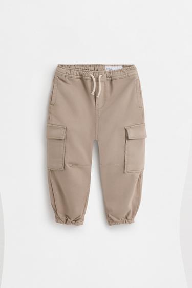 Cargo jogger jeans — MEDIUM ECRU 1