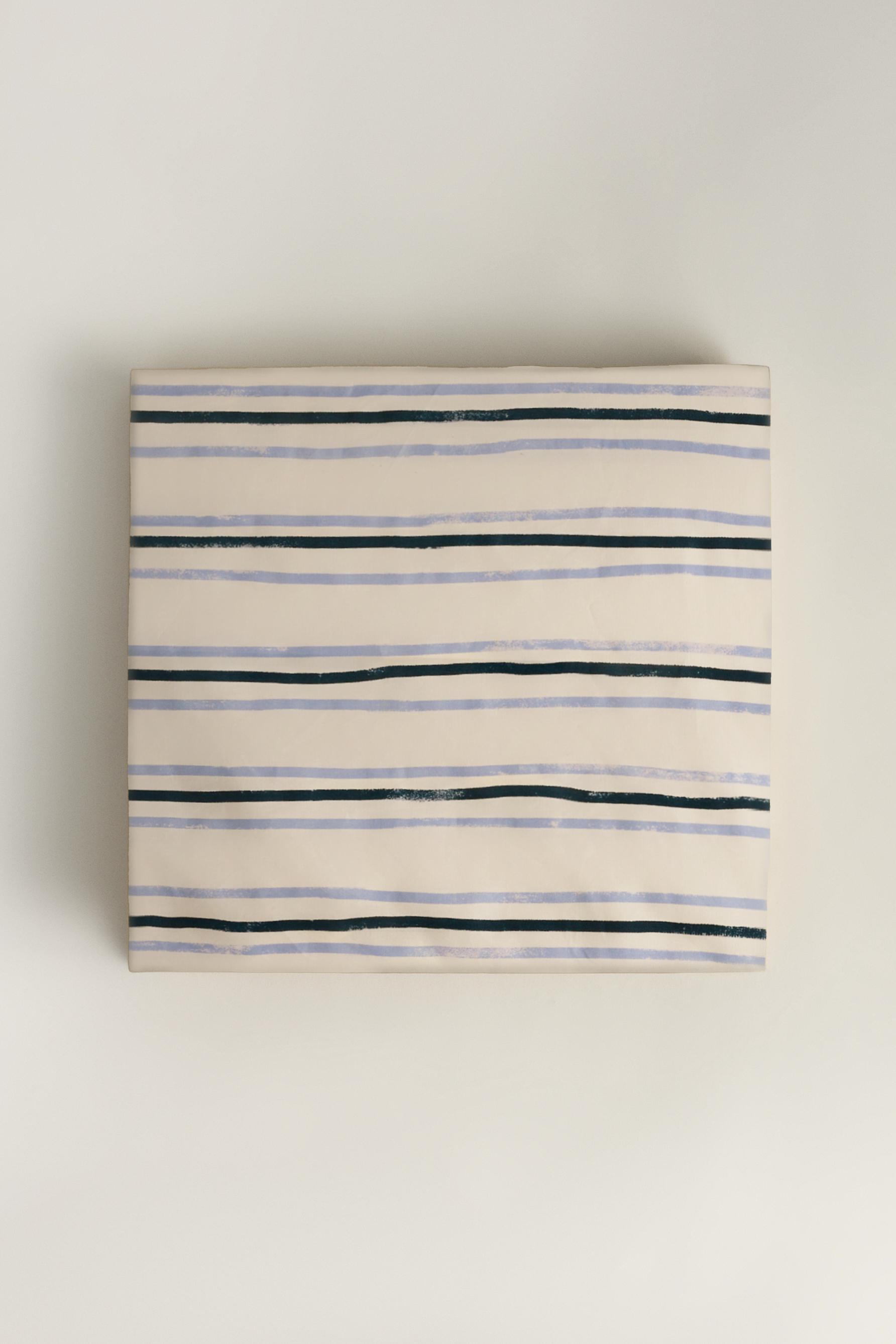 Capa nórdica às riscas 240 x 220 cm