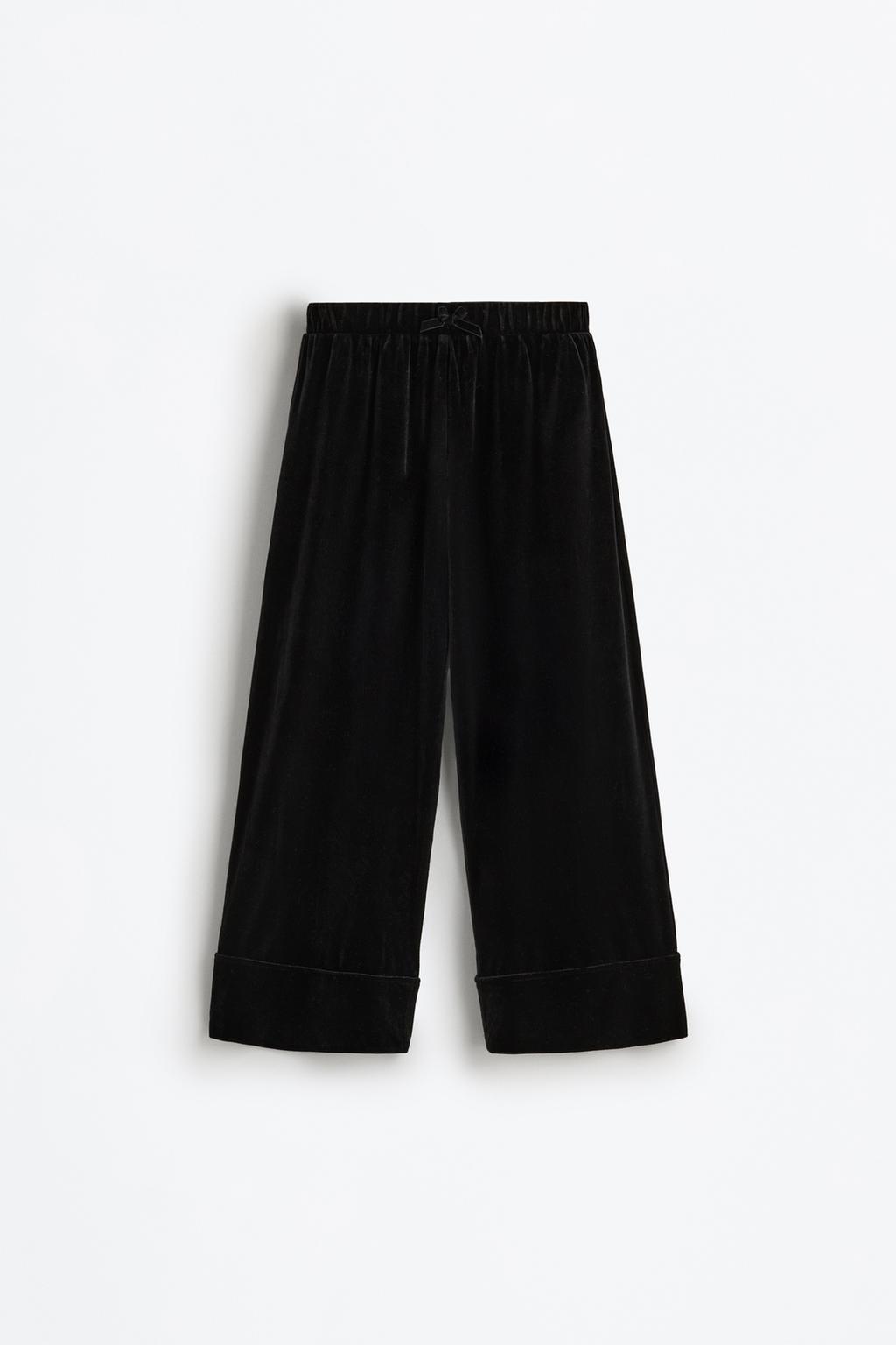 Pantalón aveludado dobladillo