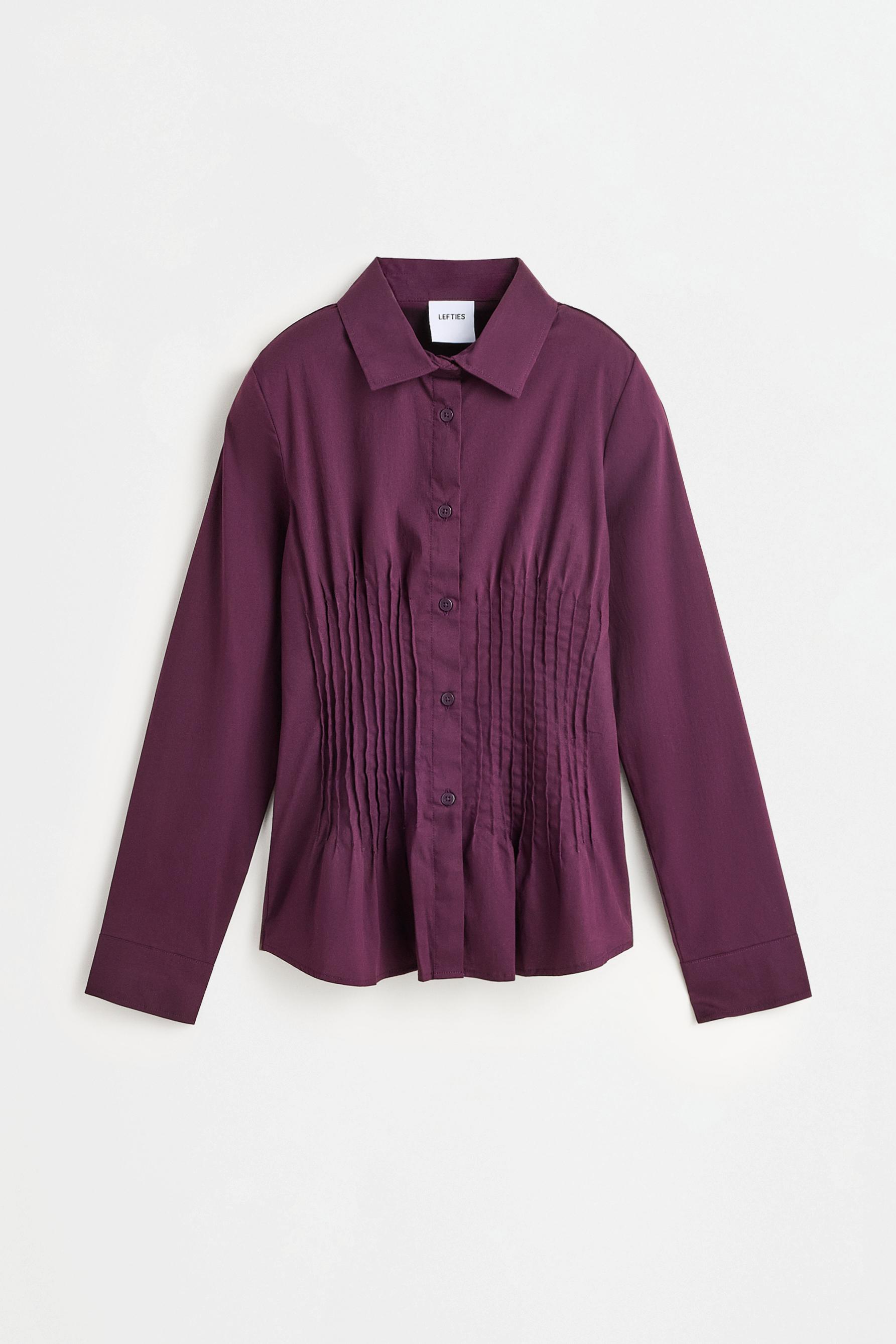 Camisa popelín fruncidos