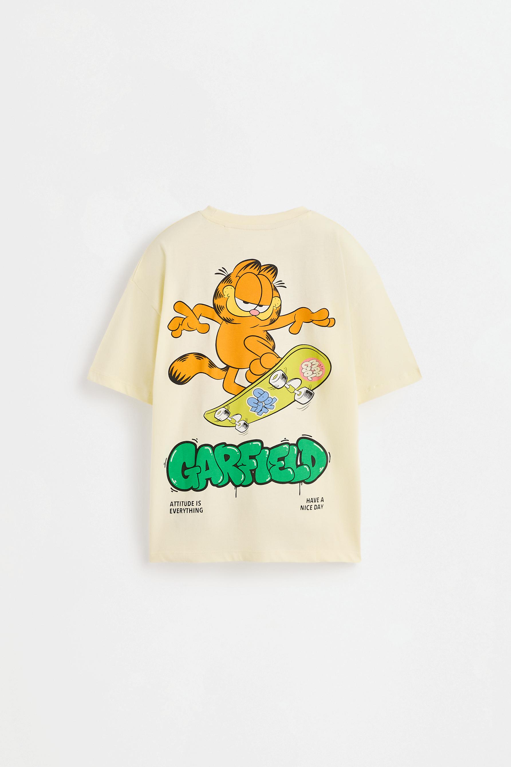 Garfield ©Nickelodeon T-shirt — GREEN